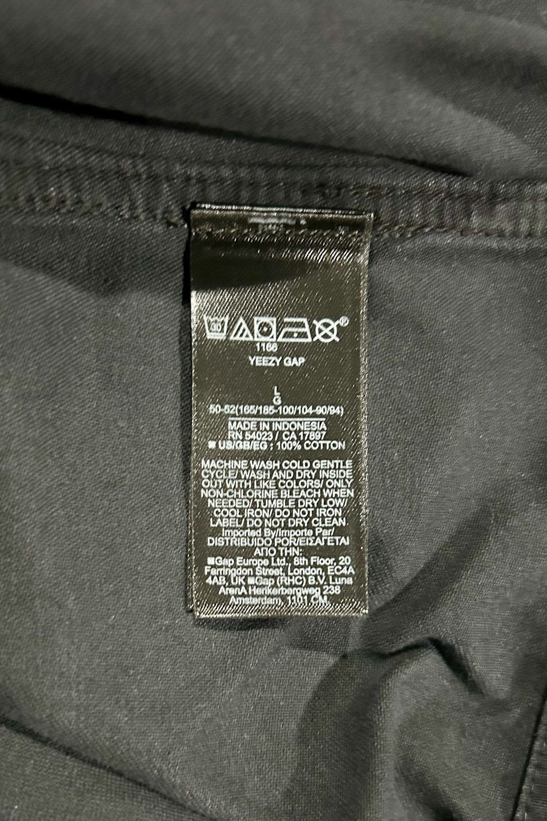 Balenciaga × Gap × Yeezy Yeezy Gap Engineered by Balenciaga Sateen Anorak - Black Size US L / EU 52-54 / 3 - 8 Thumbnail