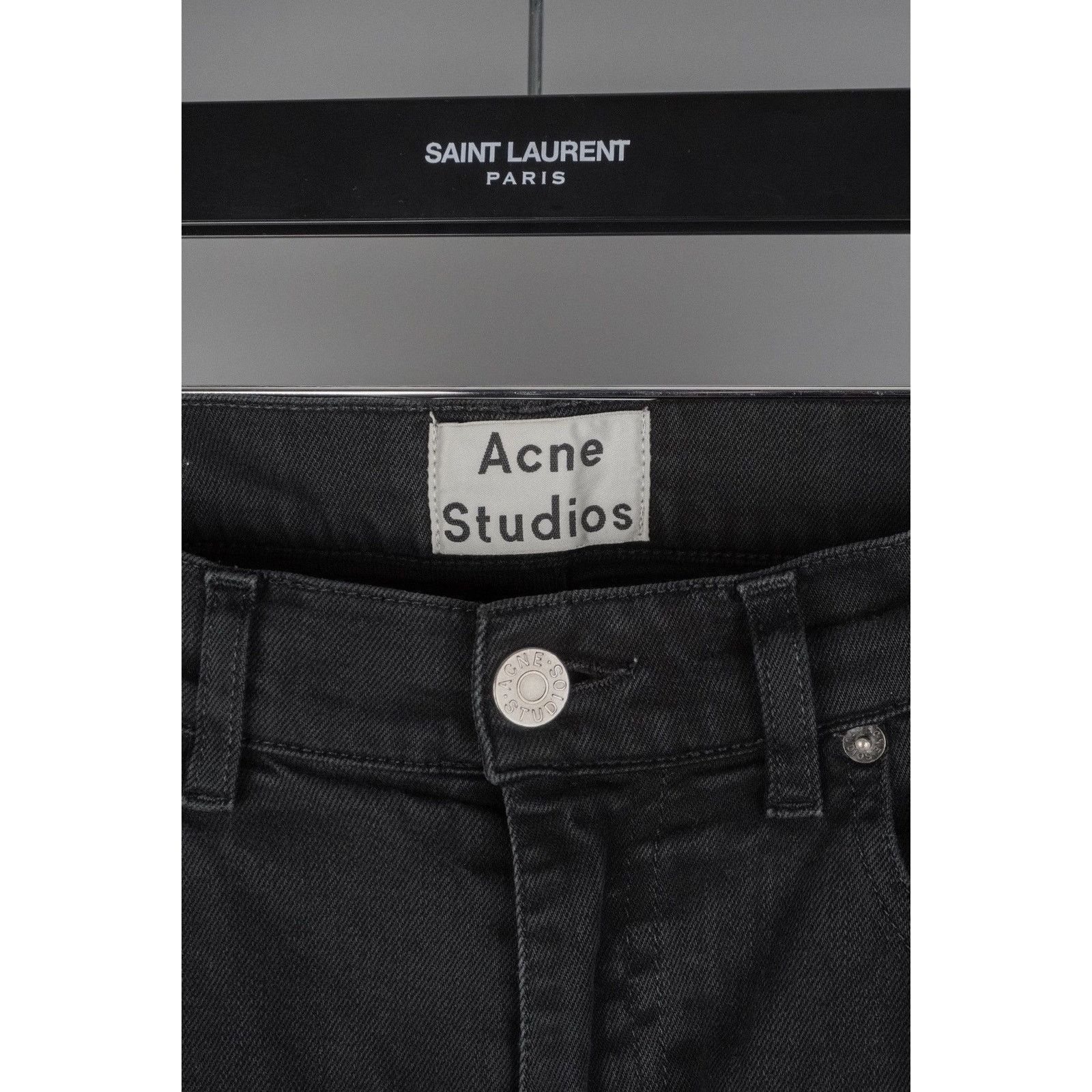 Acne Studios Acne studios ace stay cash skinny black pant jeans Size US 32 / EU 48 - 6 Thumbnail