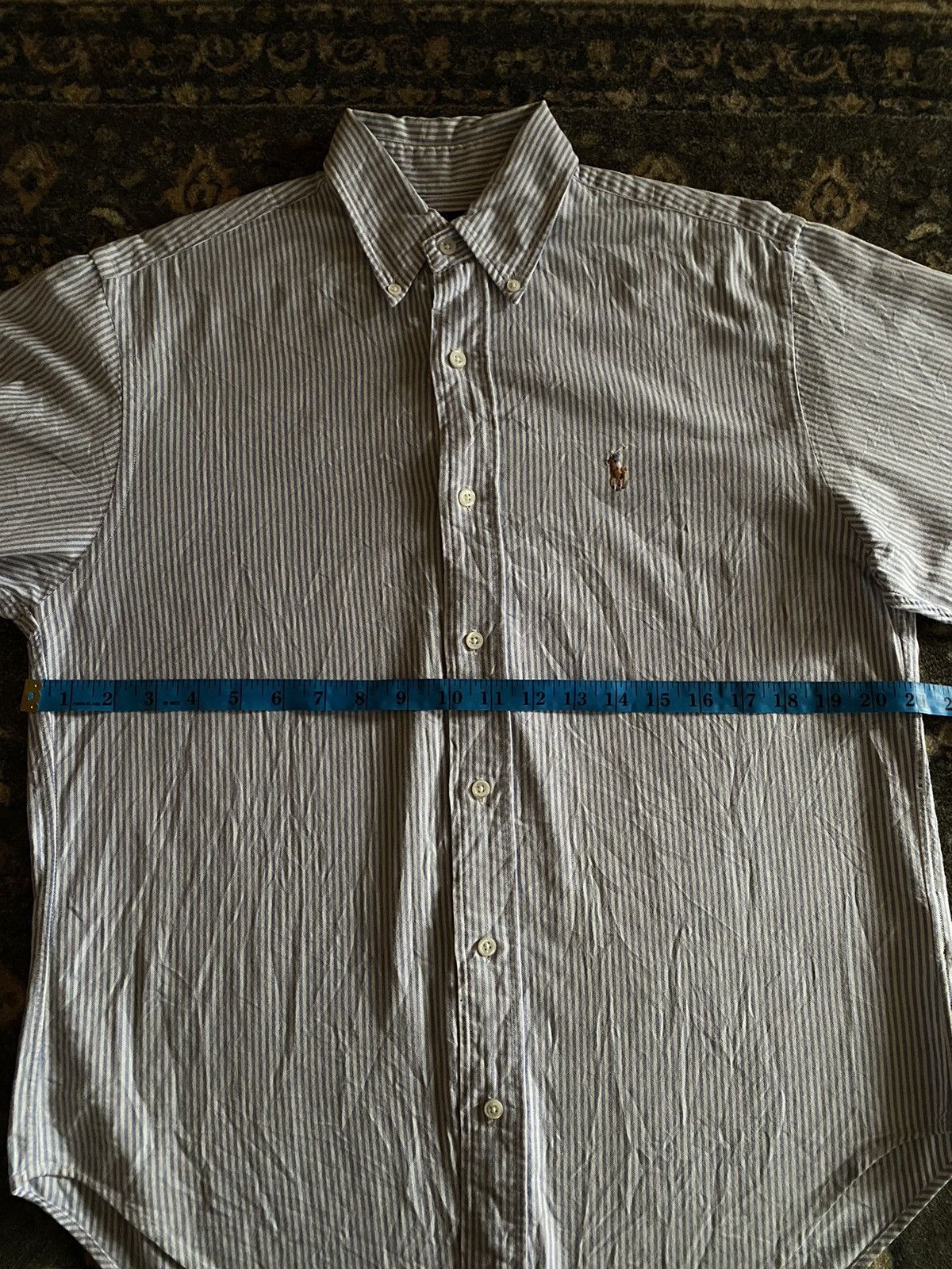 Polo Ralph Lauren Vintage Ralph Lauren Striped Button up Long Sleeve Flannel Size US M / EU 48-50 / 2 - 8 Thumbnail