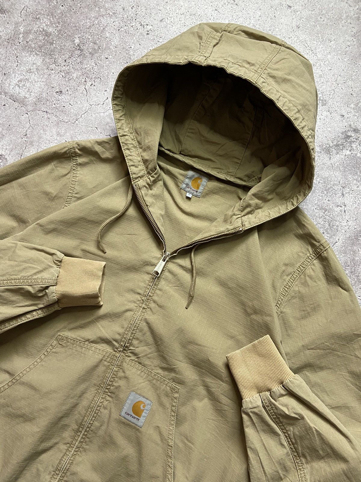 Carhartt Vinatge Carhartt Active Jacket Beige Size US L / EU 52-54 / 3 - 2 Thumbnail