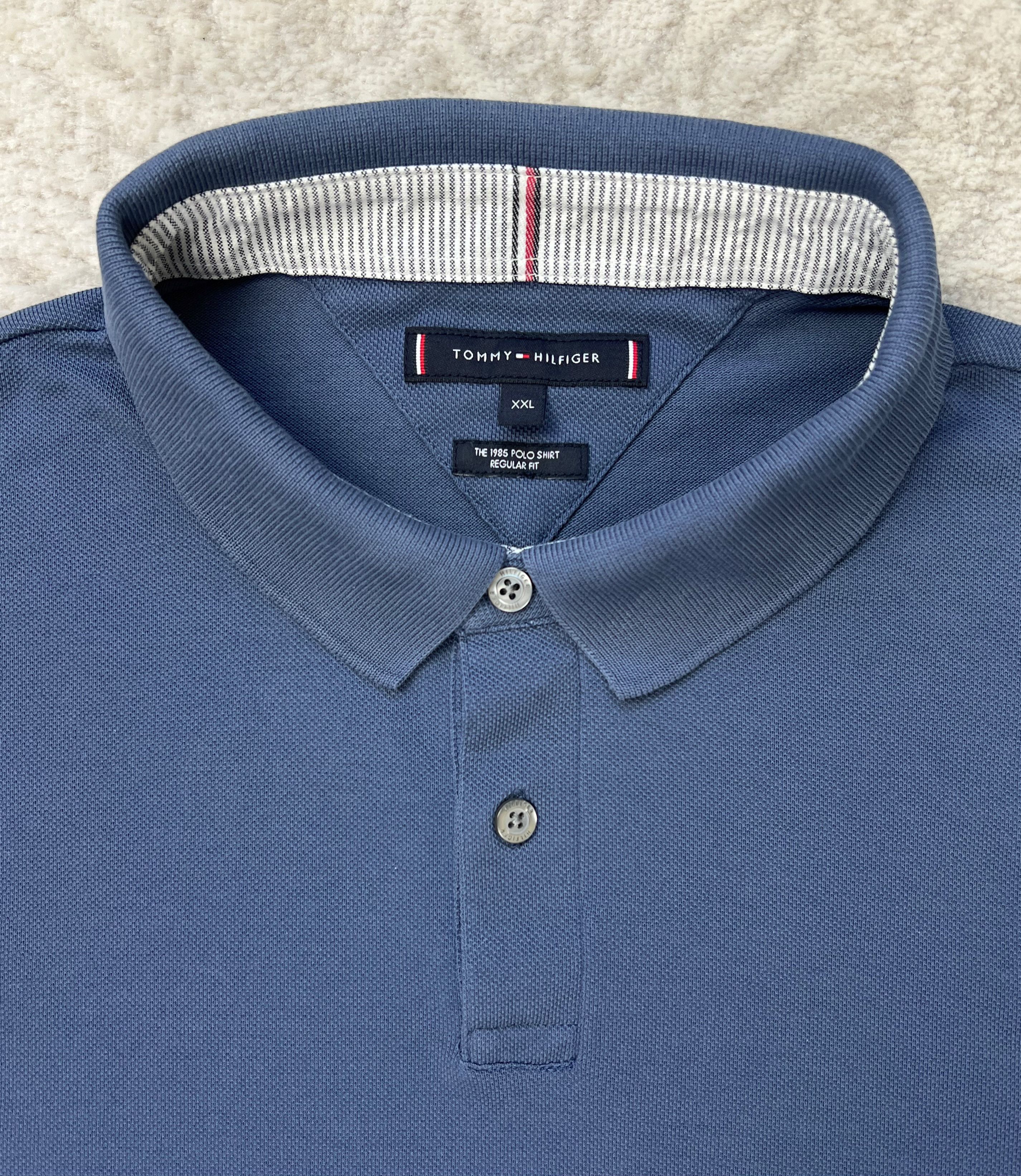 Tommy Hilfiger Tommy Hilfiger 1985 Polo Shirt Regular Fit Blue XL-XXL Size US XXL / EU 58 / 5 - 4 Thumbnail