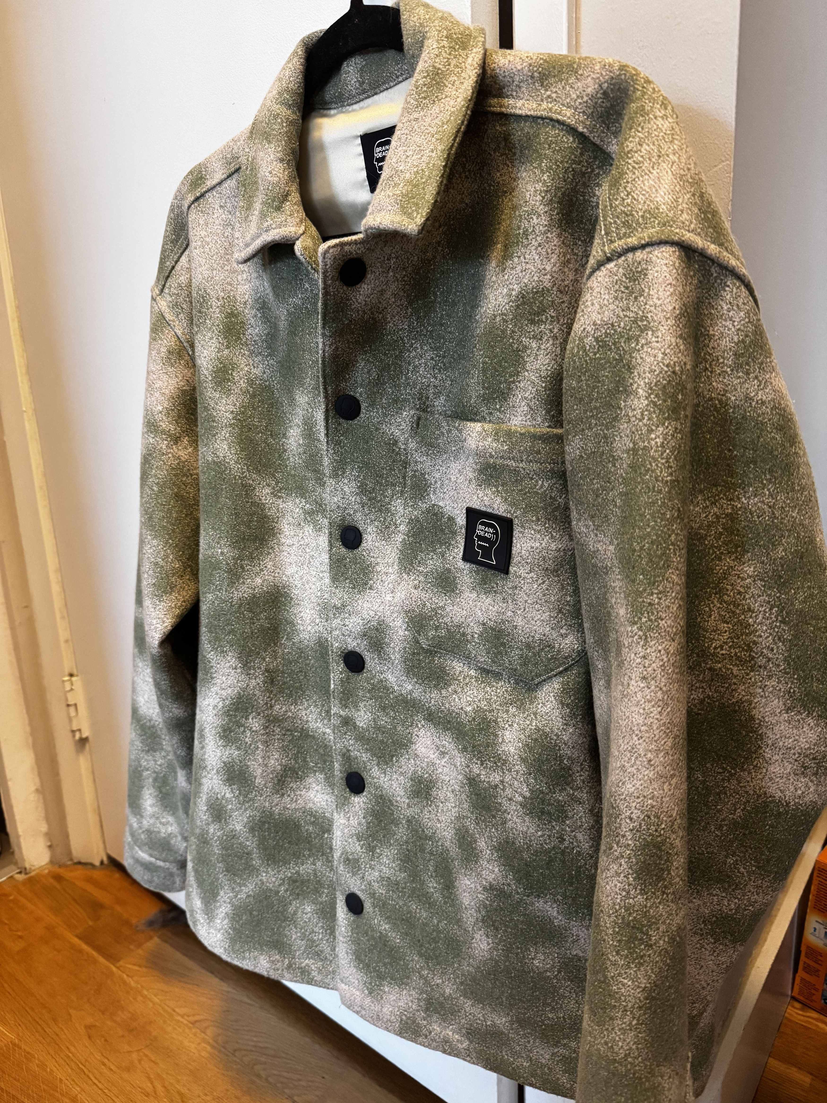 Brain Dead Brain dead yarn dyed fire works shirt green size Medium Size US M / EU 48-50 / 2 - 1 Thumbnail