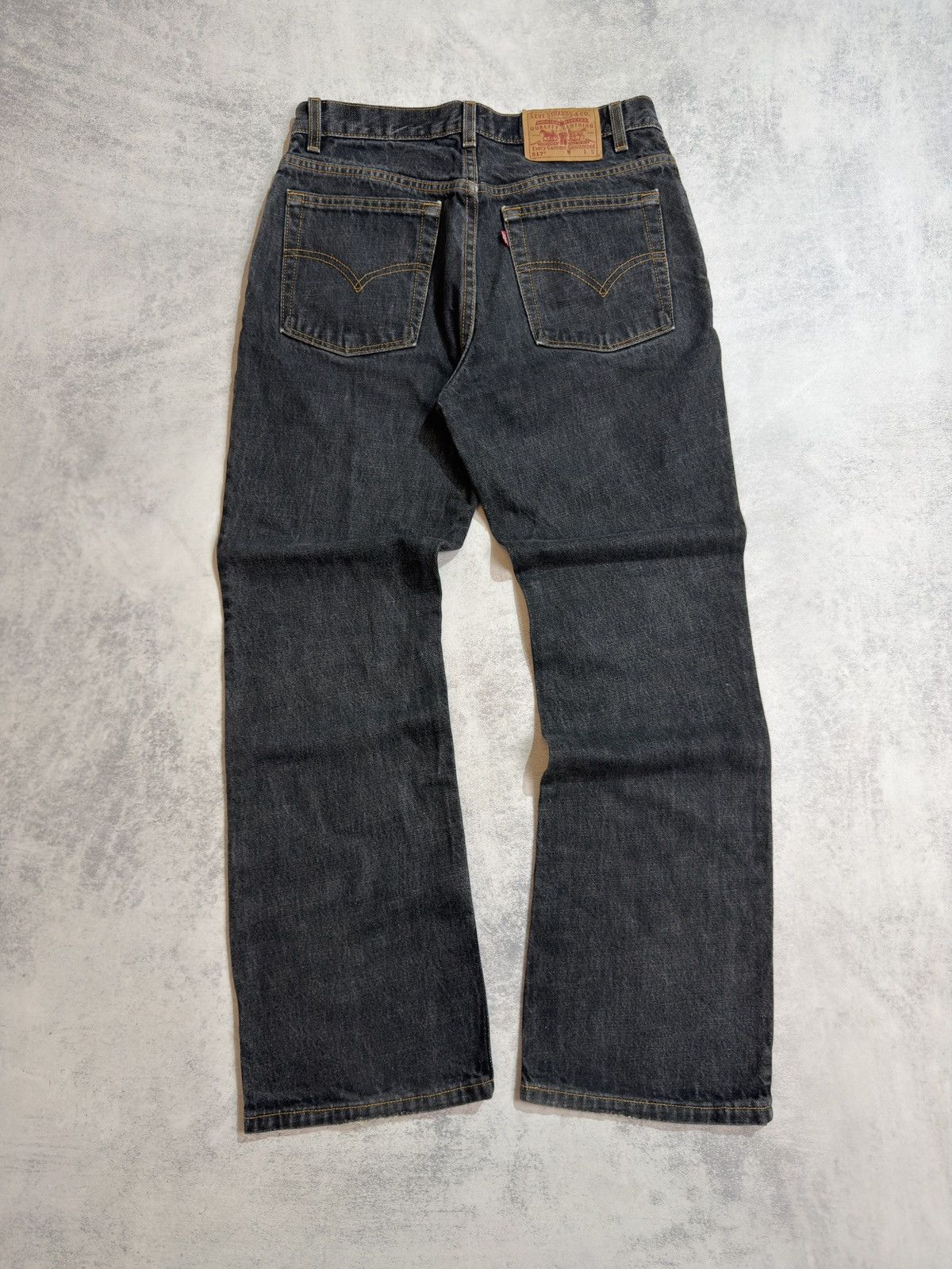Levi's Vintage Clothing Levi's 517 Bootcut Men's Gray Jeans Denim Grey Wash USA Size US 32 / EU 48 - 2 Thumbnail