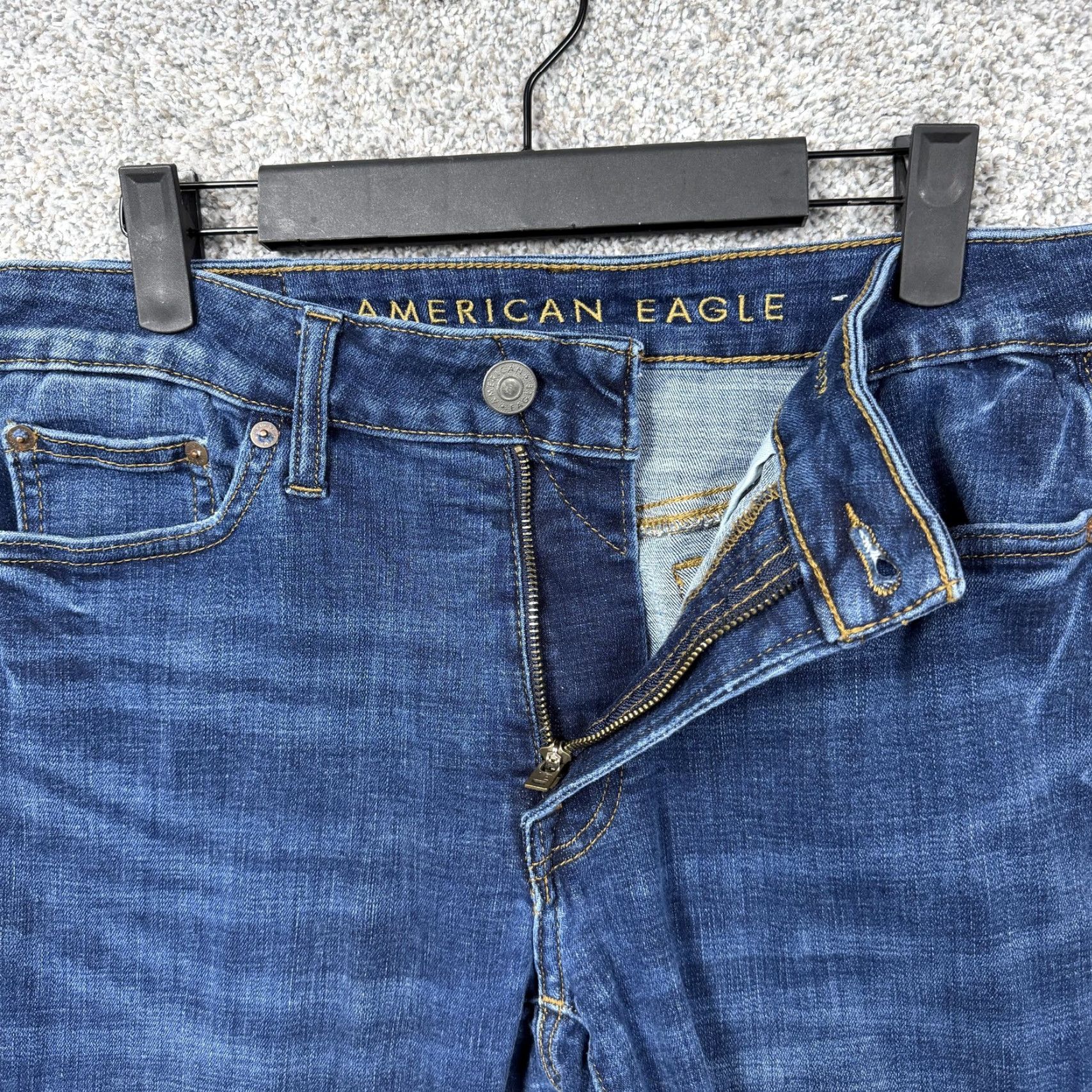 American Eagle Outfitters American Eagle Outfitters Jeans Mens 30x29.5 Blue Skinny Ne(x)t Level Flex Denim Gorpcore Size US 30 / EU 46 - 6 Thumbnail