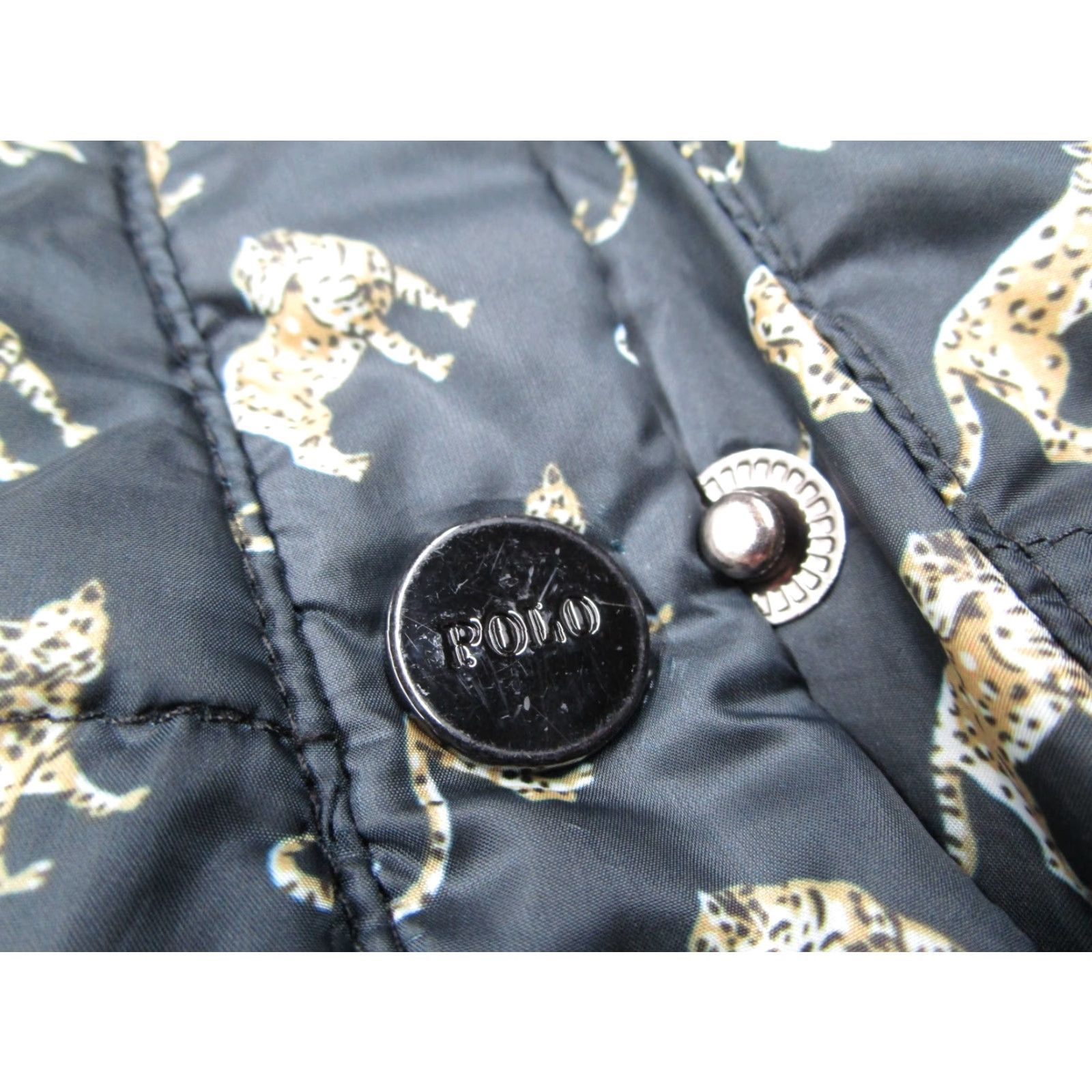 Polo Ralph Lauren Polo Ralph Lauren Reversible Puffer Vest Women Small Cheetah Print Down Jacket Size S / US 4 / IT 40 - 4 Thumbnail