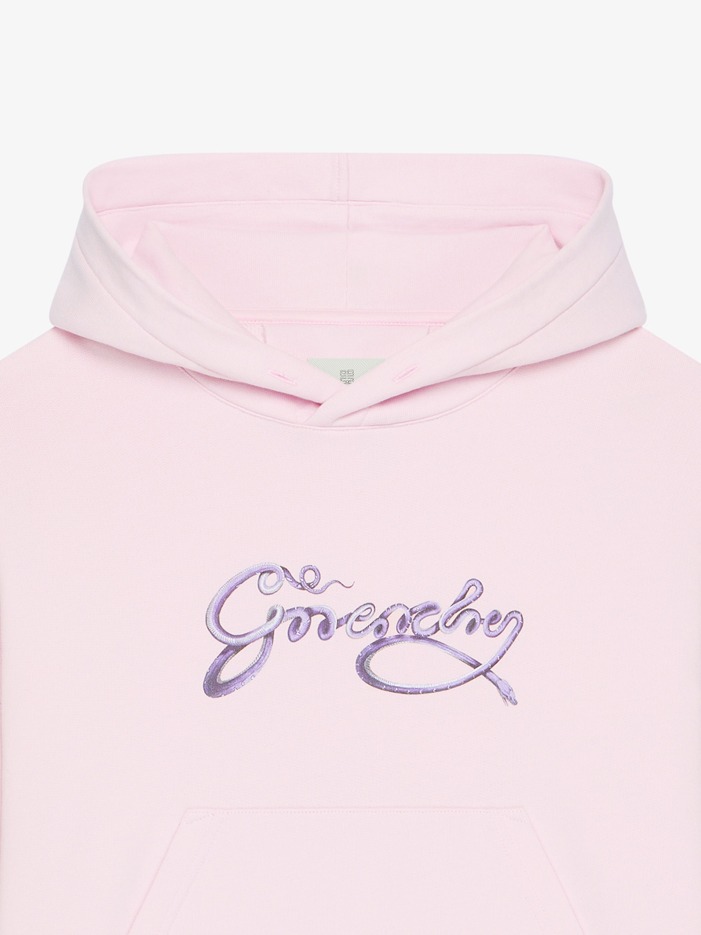Givenchy oc11z0725 Hoodie in Pale Pink Size XS / US 0-2 / IT 36-38 - 4 Thumbnail