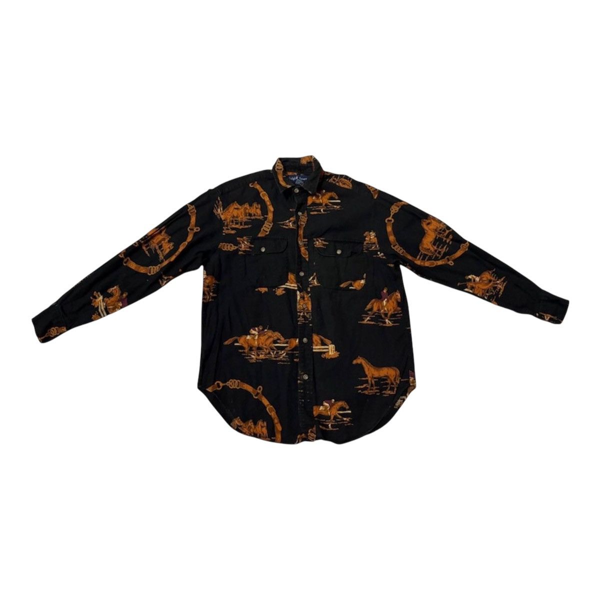 Vintage Polo Ralph Lauren Fullprint Button Up Shirt