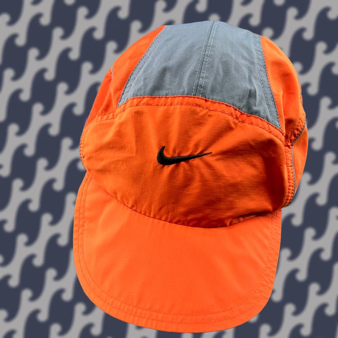 Nike × Vintage Nike Clima Fit 2000s Soft Peak 3M Reflective Cap
