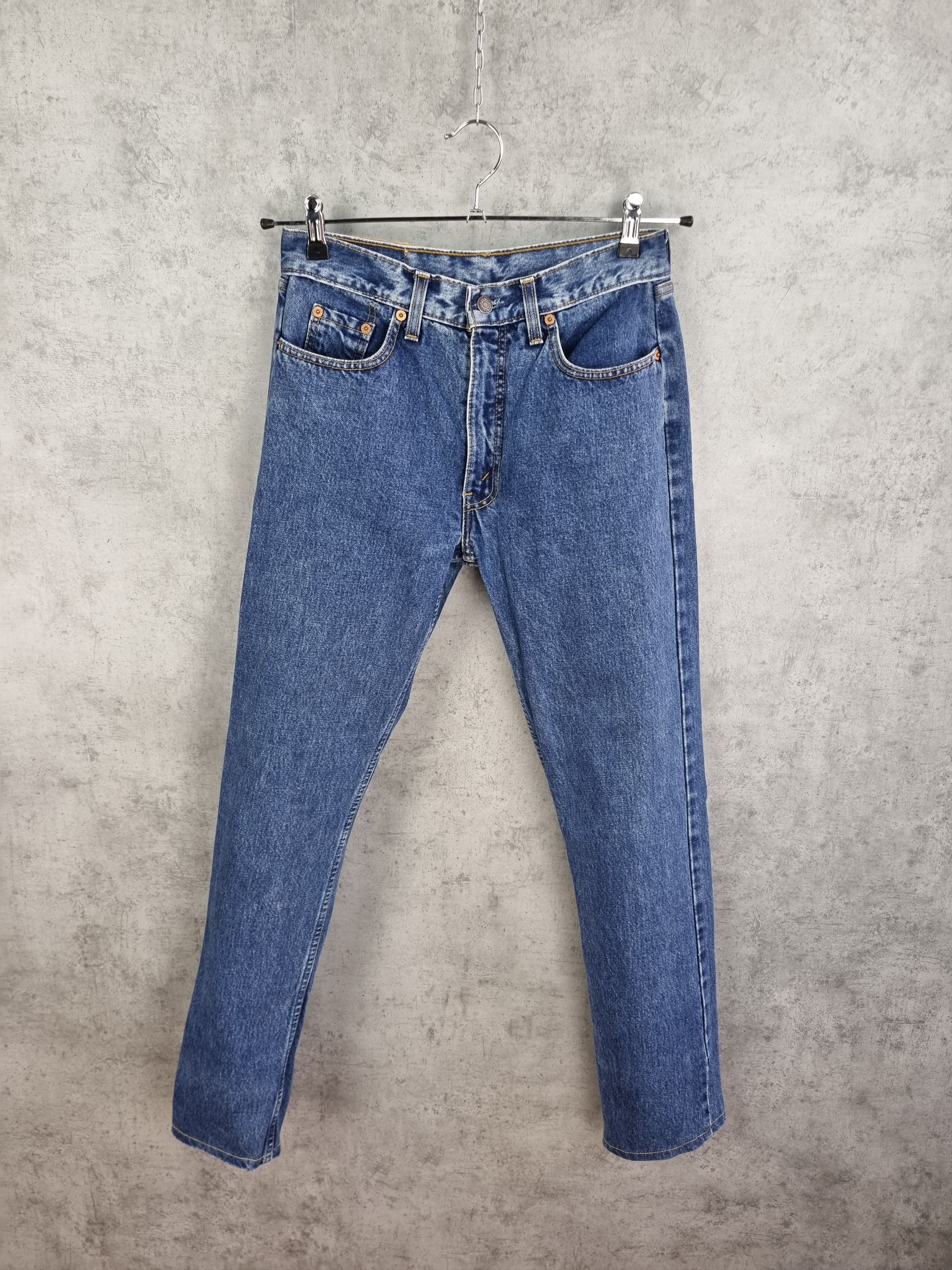 Levi's × Levi's Vintage Clothing × Vintage 95s Levi's Raw Denim Gorgeous Denim Jeans made in UK Size US 30 / EU 46 - 1 Thumbnail