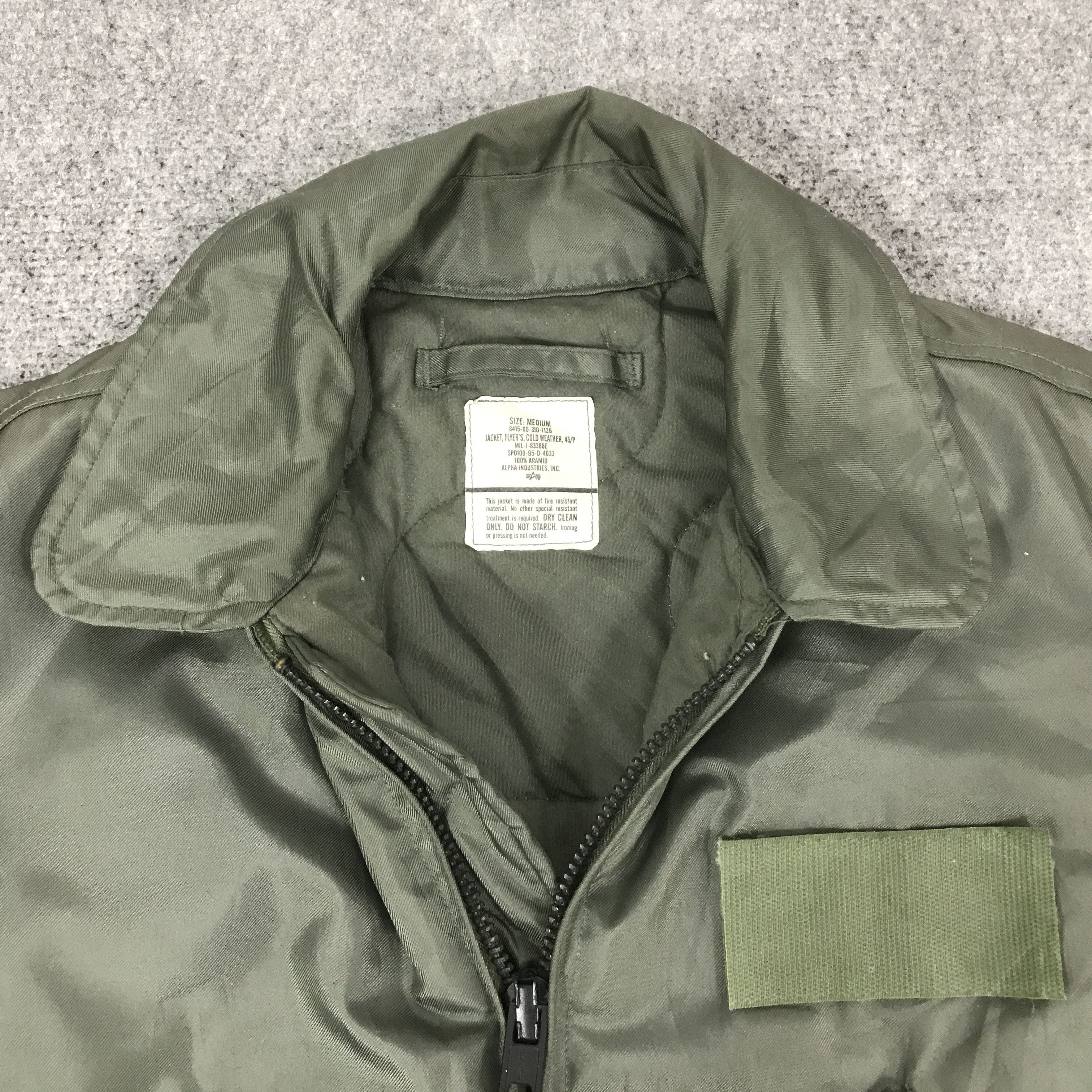 Alpha Industries VTG ALPHA INDUSTRIES BOMBER JACKET K71B26 Size US M / EU 48-50 / 2 - 7 Thumbnail