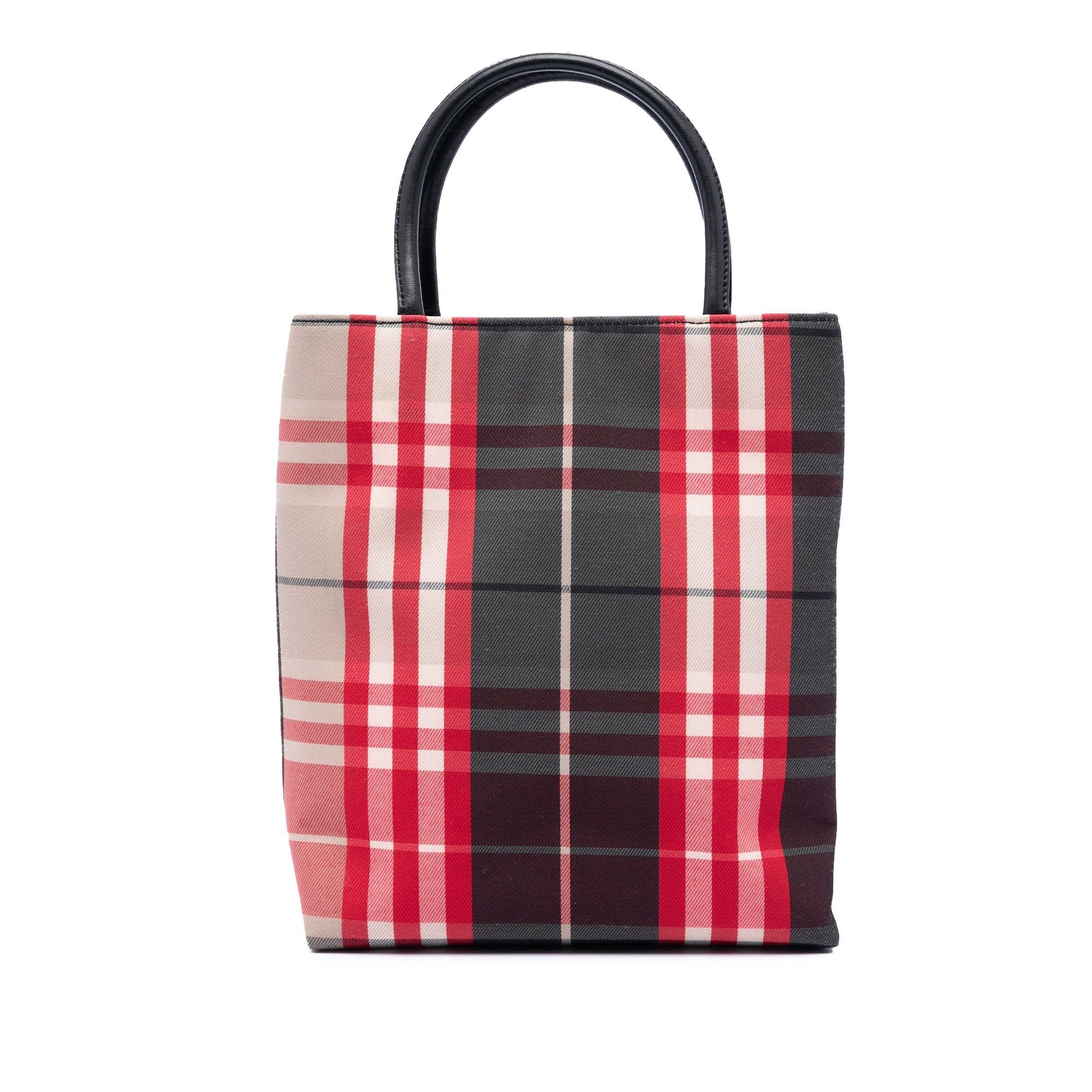 Burberry House Check Canvas Tote Size ONE SIZE - 1 Thumbnail