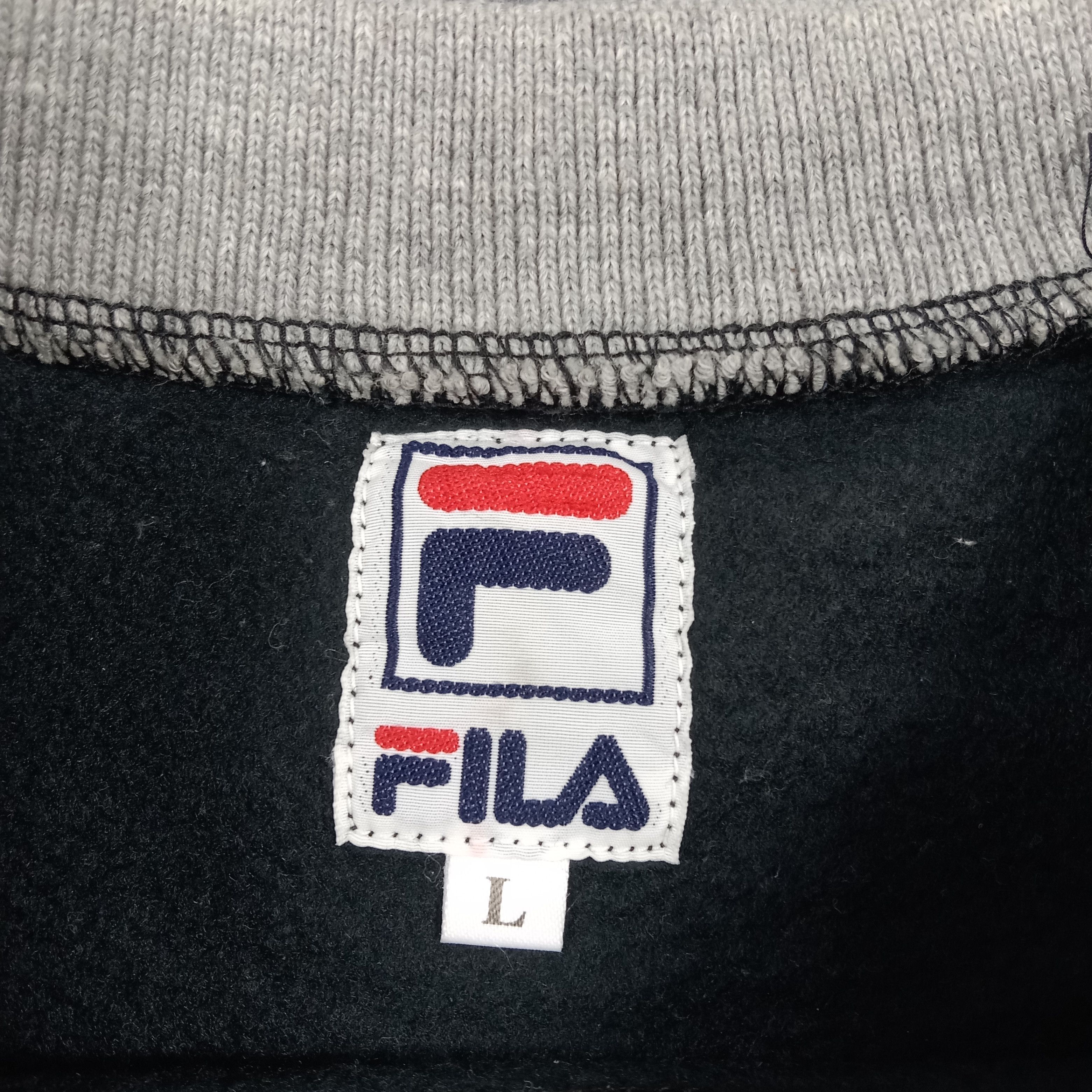 Fila Fila Sports Embroidered Big Logo Sweatshirt C291N14 Size US M / EU 48-50 / 2 - 3 Thumbnail