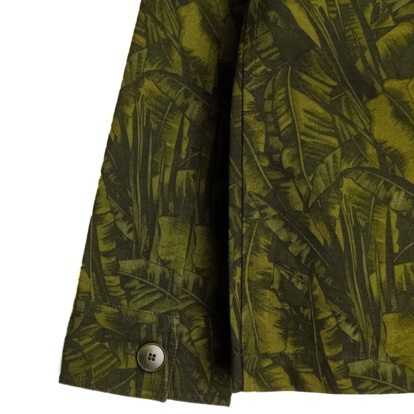 A.P.C. A.P.C. Harry Camouflage Print Green Ripstop Zip Jacket Size US L / EU 52-54 / 3 - 7 Thumbnail