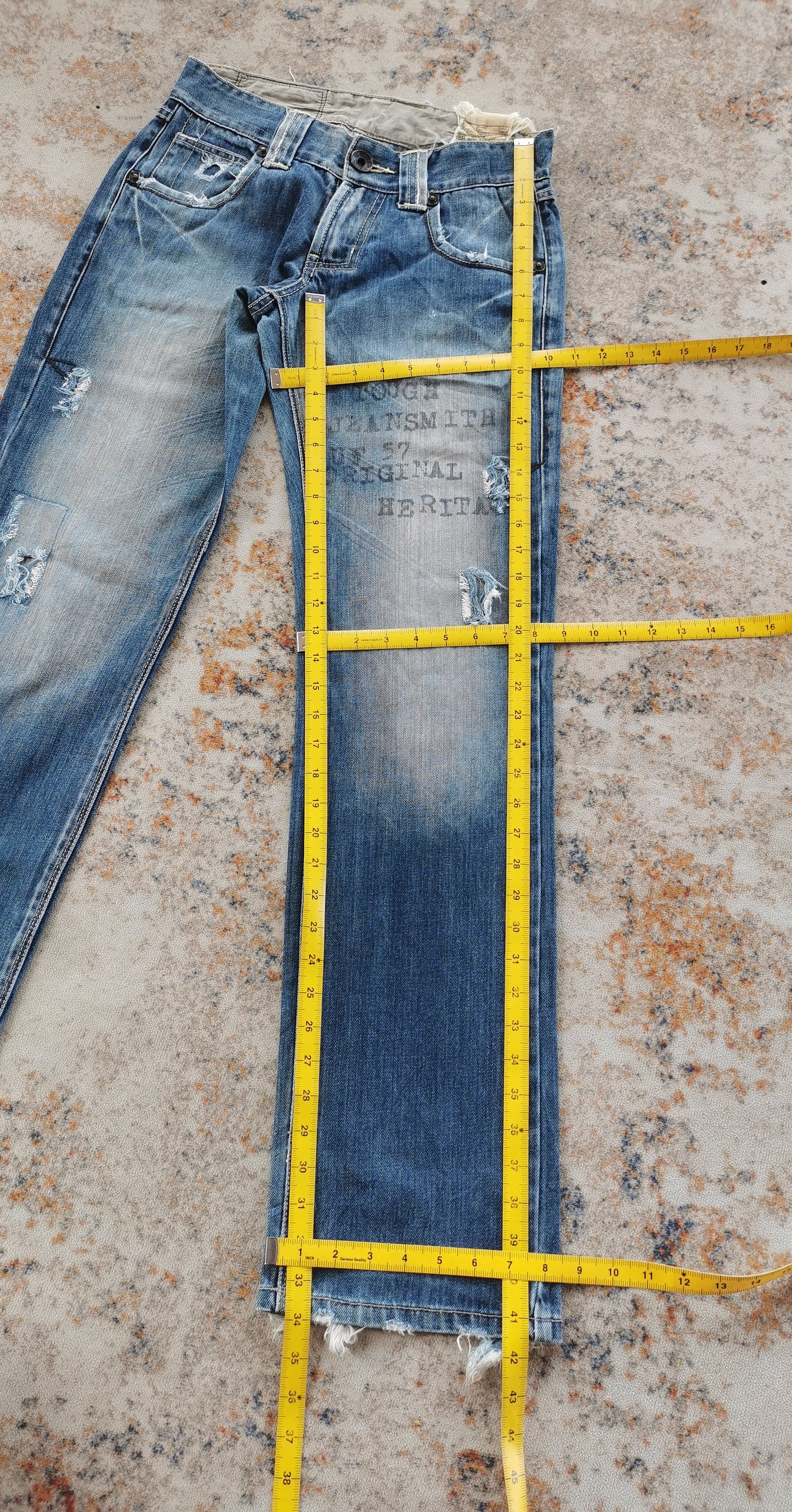 Le Grande Bleu (L.G.B.) Vintage TOUGH JEANSMITH hennessy Denim pants Size US 29 - 7 Thumbnail