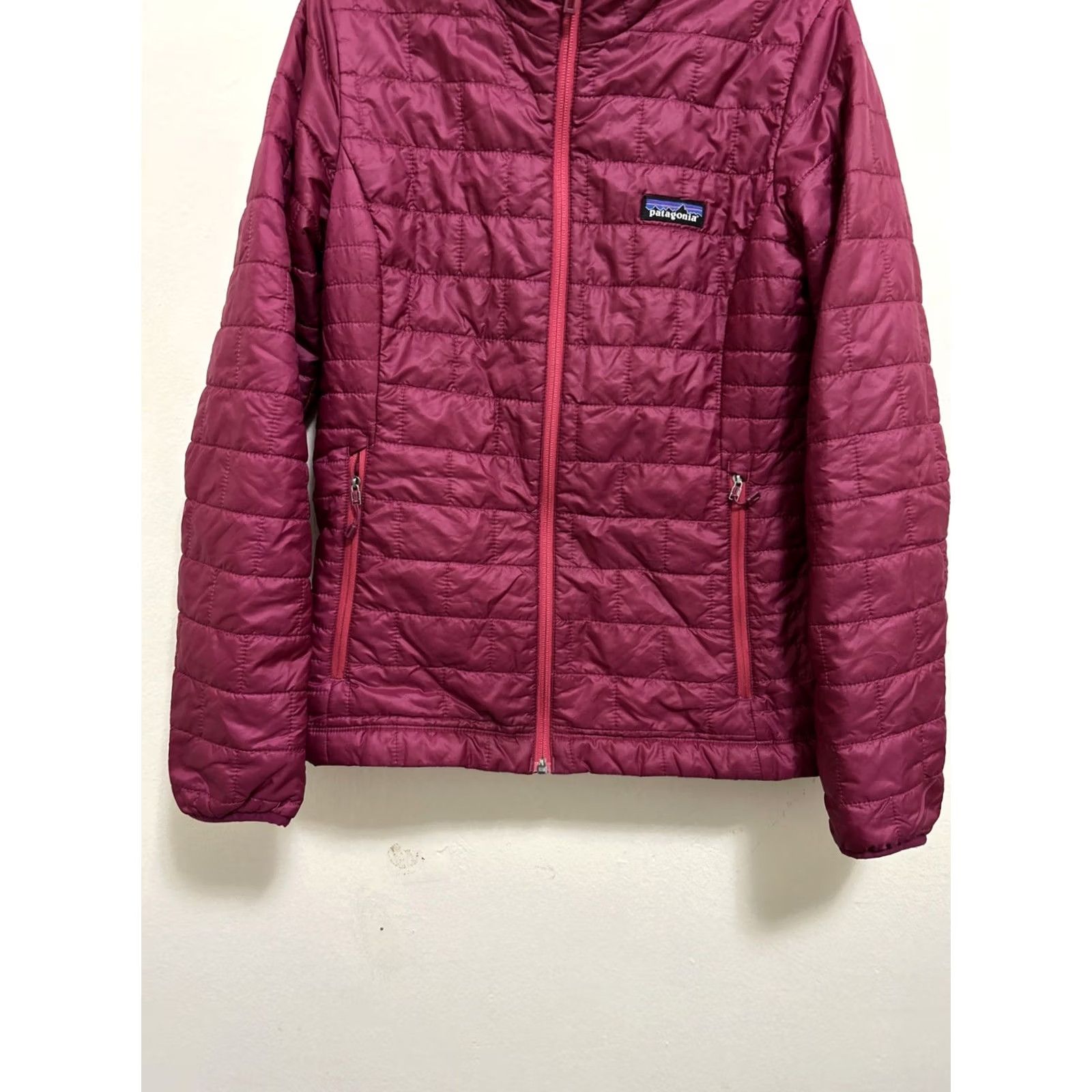 Patagonia Patagonia Nano Puff Primaloft Insulated Jacket Womens XS Pink Full Zip Size XS / US 0-2 / IT 36-38 - 3 Thumbnail