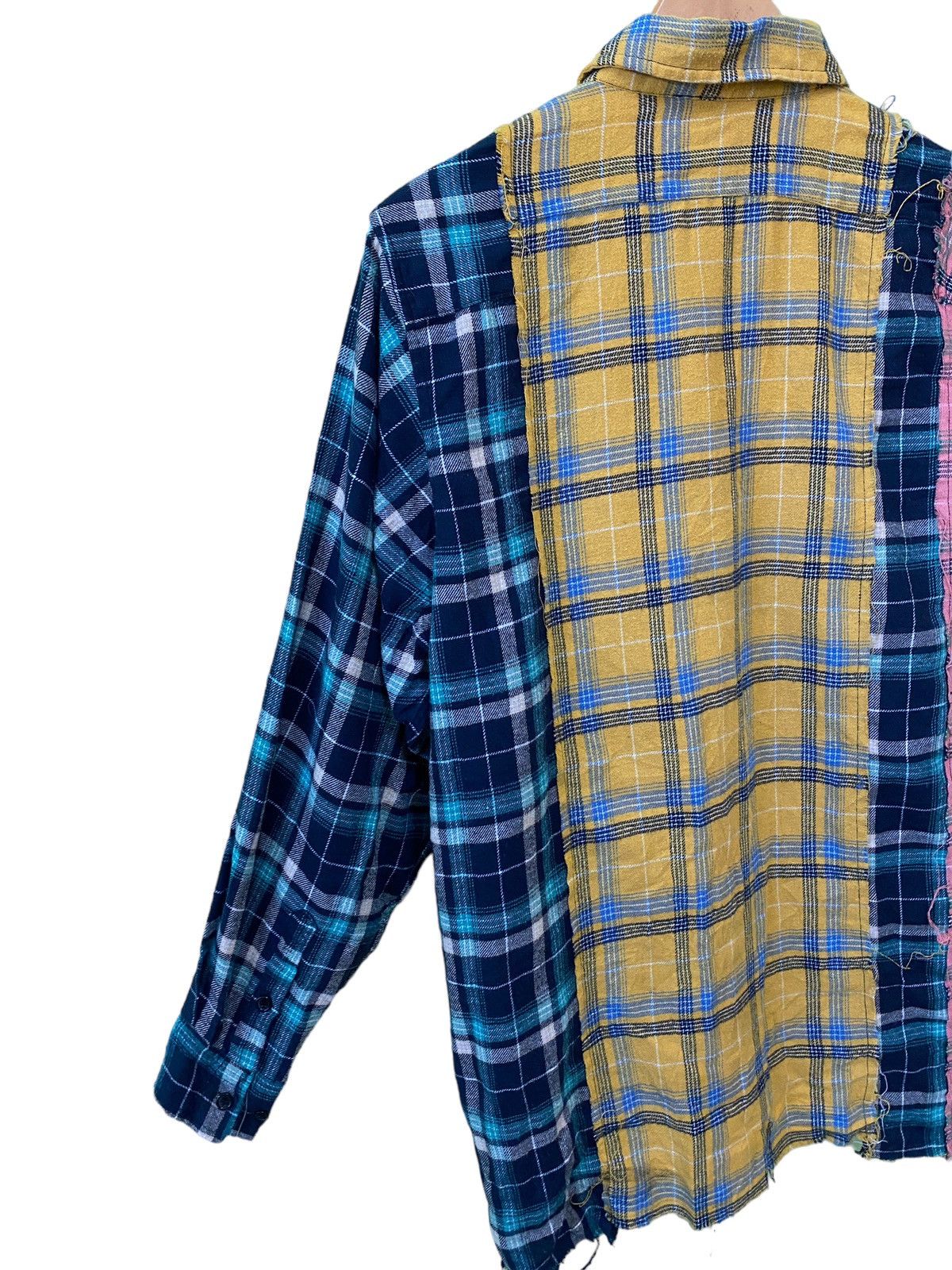 If Six Was Nine Flannel Better Be Reworks Rebuild Shirt Size US L / EU 52-54 / 3 - 10 Thumbnail