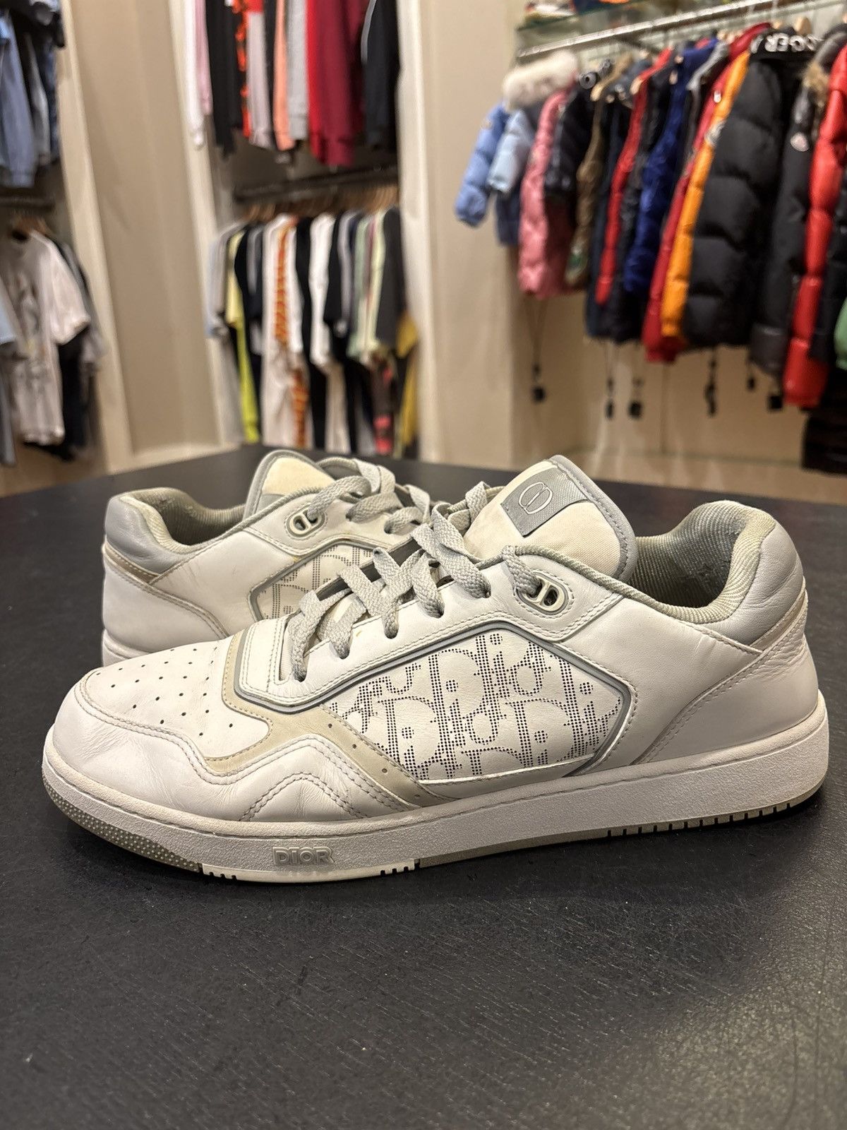 Dior Dior B27 Low White/Grey Size US 13 / EU 46 - 1 Thumbnail