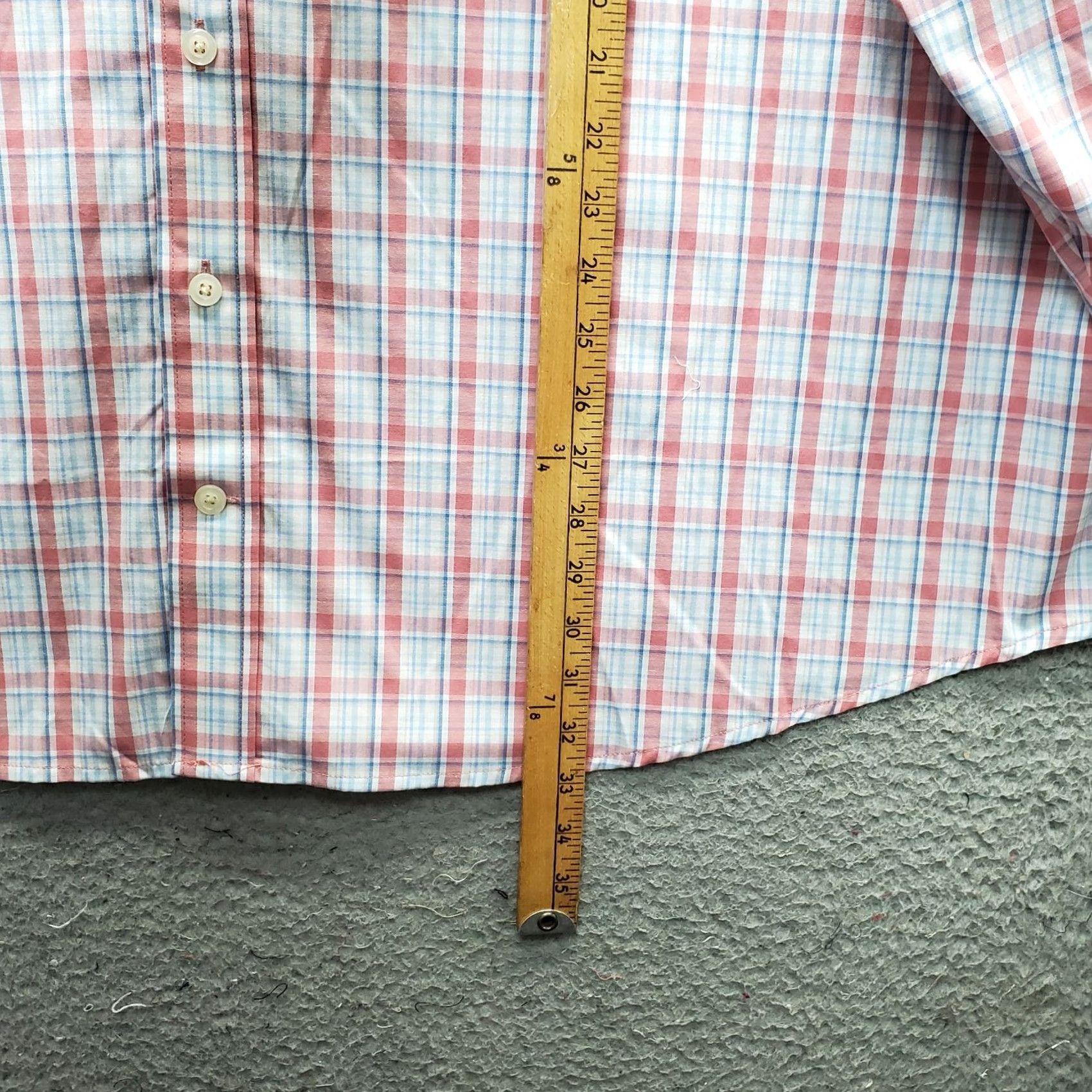 Izod IZOD Button-Down Shirt Mens 4XB Multi Plaid Woven Stretch Comfort Long Sleeve Mens Size: 4XB: Mens Size 4XB: Multicolor Plaid Shirt Size US XXL / EU 58 / 5 - 3 Thumbnail