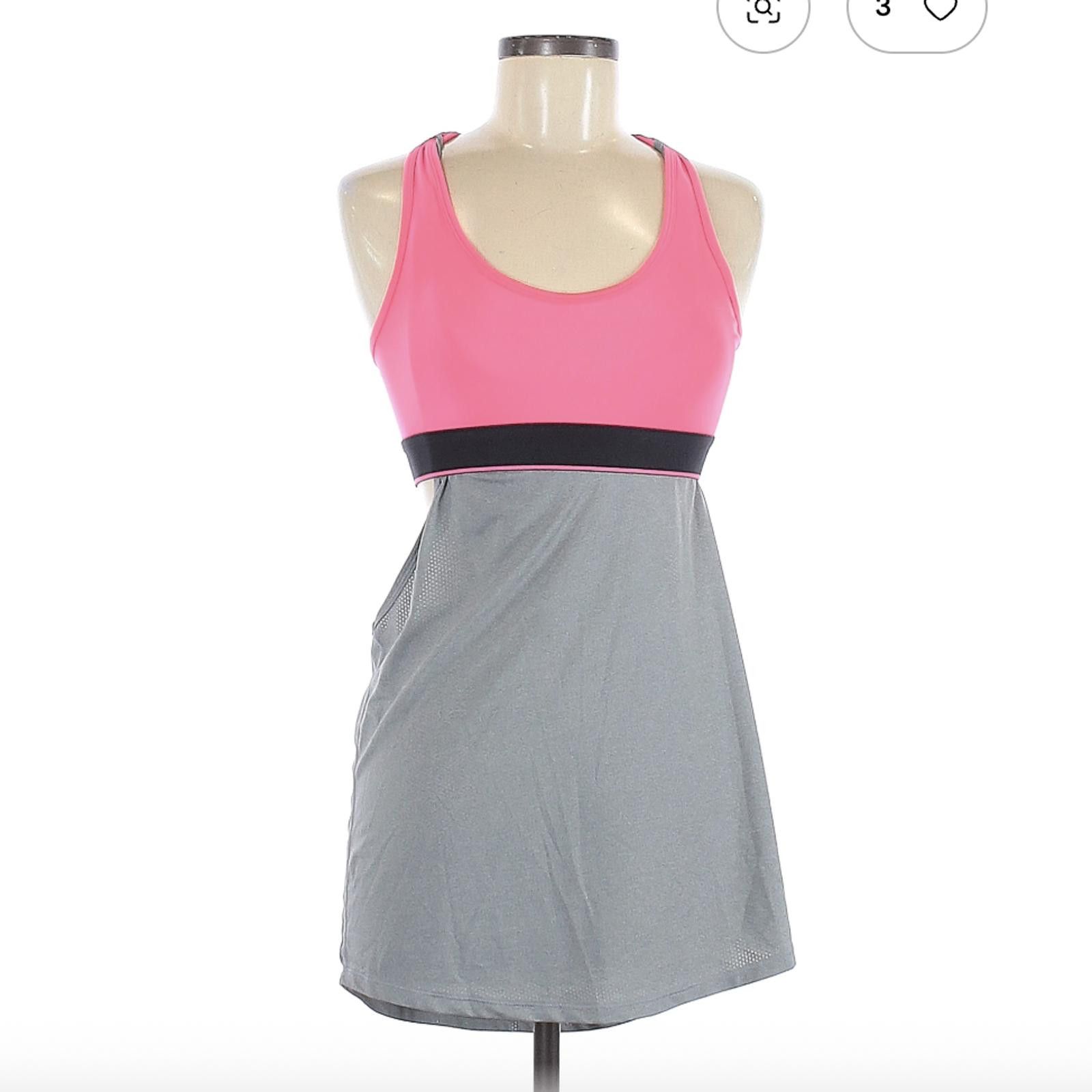Under Armour Under Armour Pink and Gray Racerback Tank Top Size M Size M / US 6-8 / IT 42-44 - 1 Thumbnail