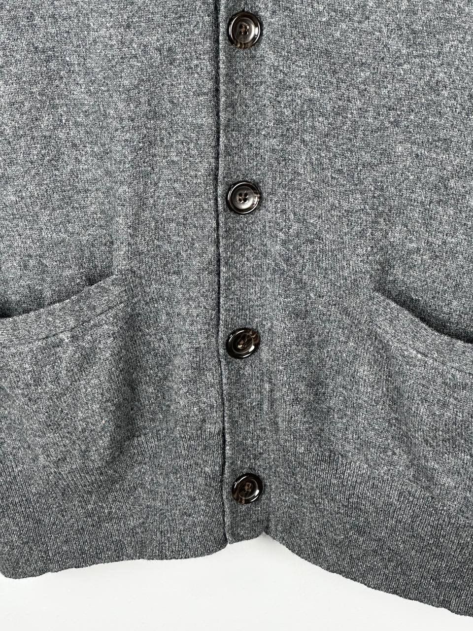 Polo Ralph Lauren Polo RALPH LAUREN Grey Merino Wool Luxury Cardigan Size US S / EU 44-46 / 1 - 5 Thumbnail