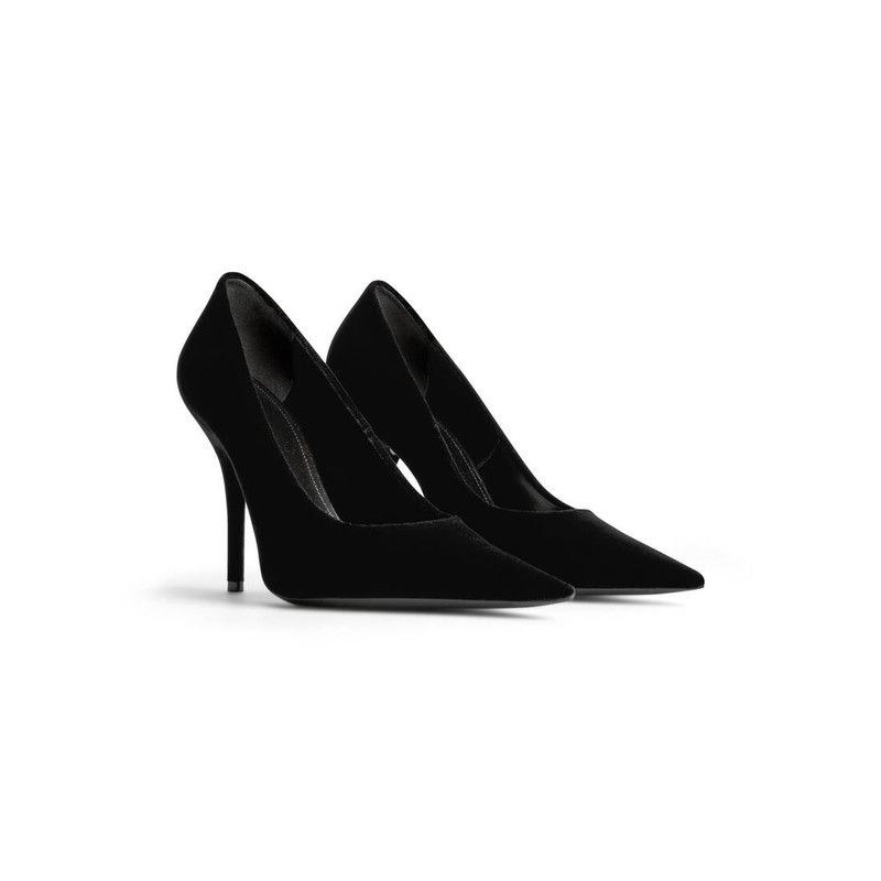 Balenciaga o1tr1nto0526 Knife 110mm Pumps in Black Size US 8 / IT 38 - 2 Thumbnail