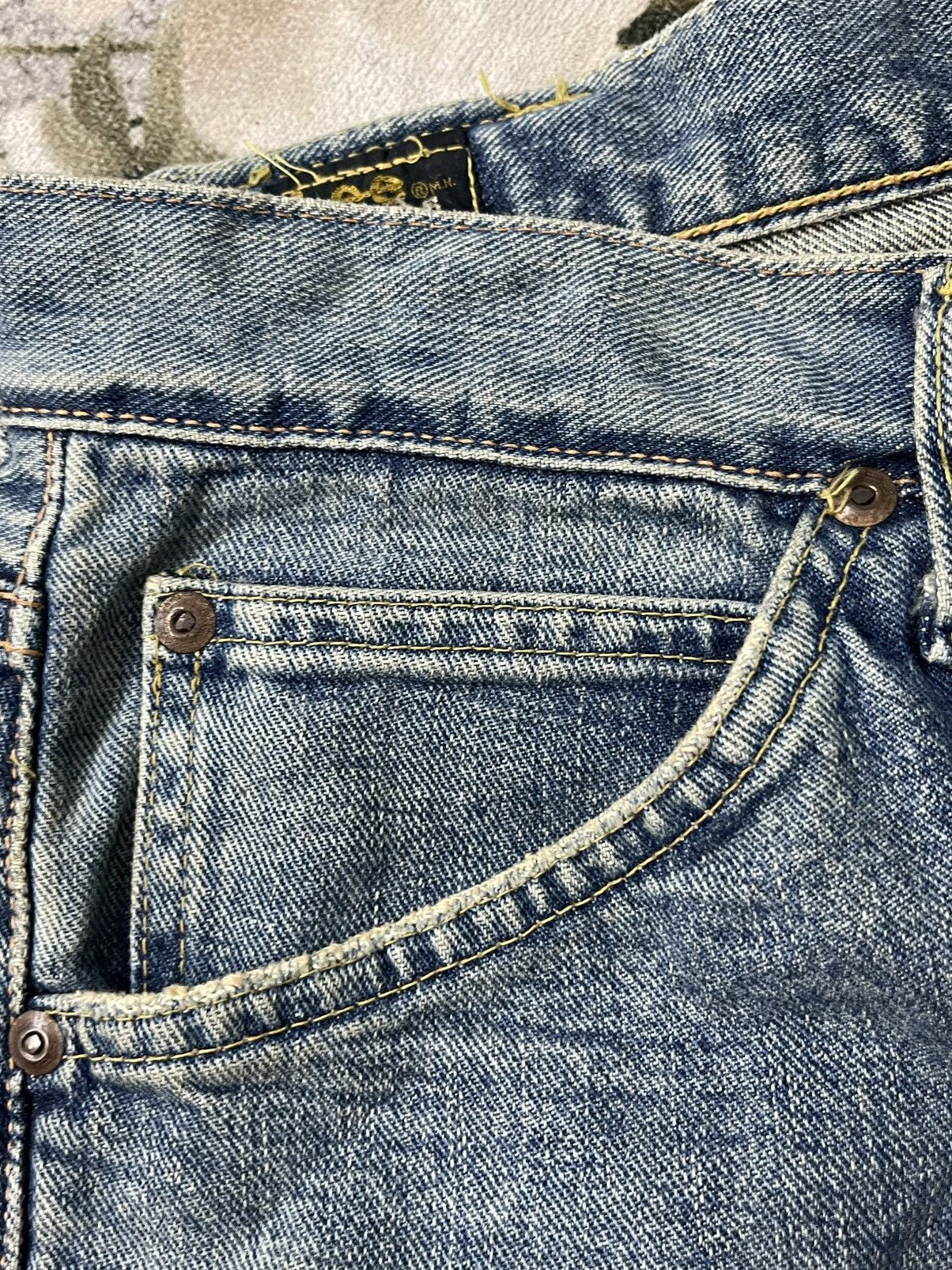 Lee Vintage Lee Riders Selvedge Faded Talon Zipper Size US 32 / EU 48 - 19 Thumbnail