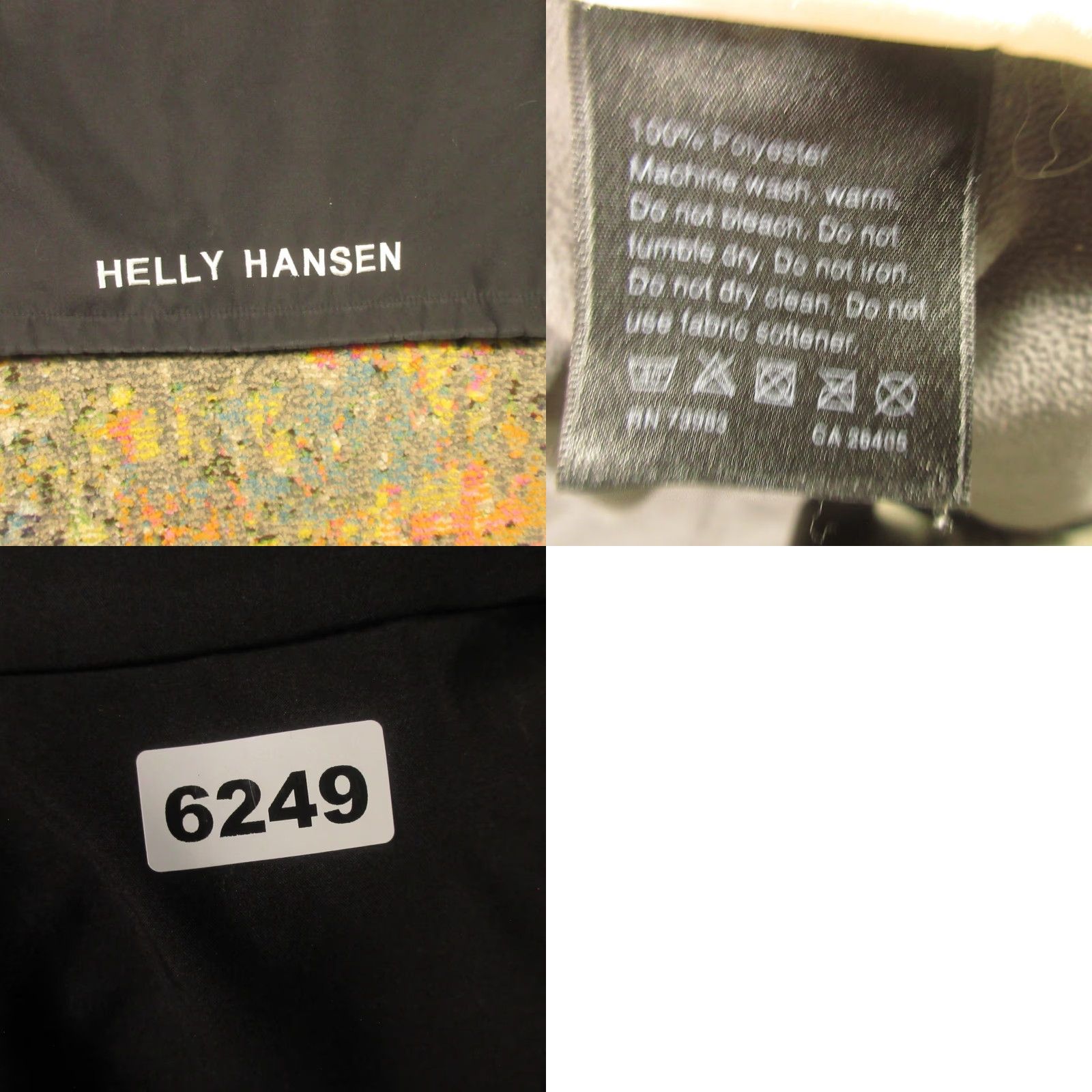Helly Hansen Helly Hansen Paramount Jacket Women’s S Black Soft Shell Lining Embroidered Logo Zipper Regular Short Sleeve Machine Washable Size S / US 4 / IT 40 - 8 Thumbnail