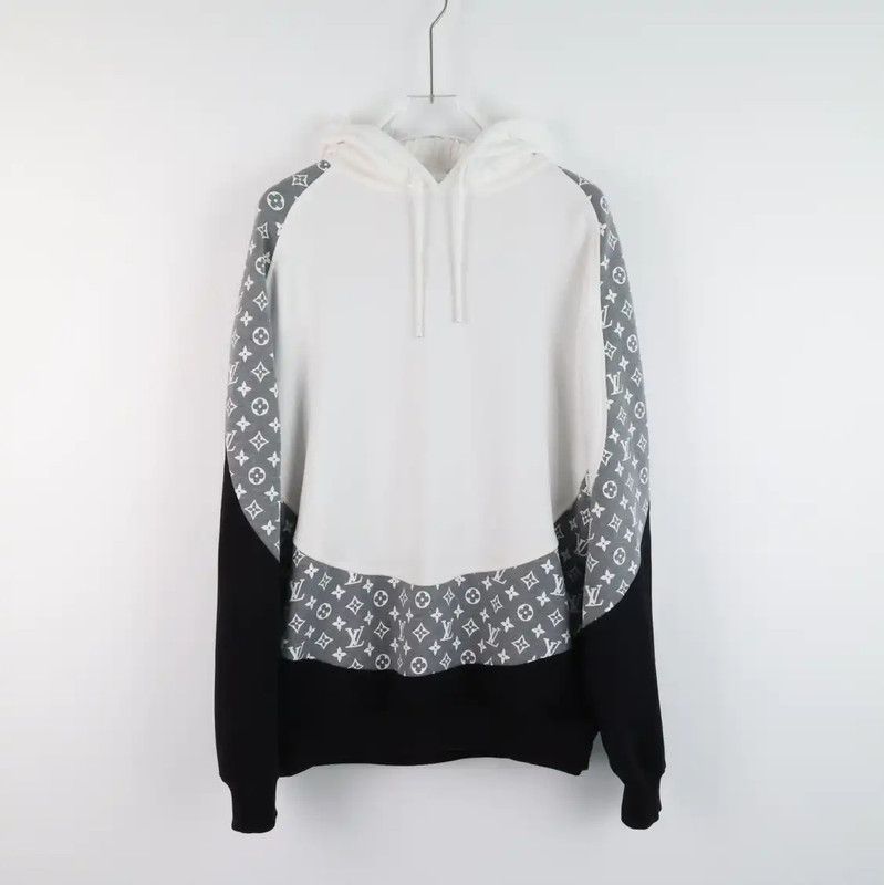 Louis Vuitton Louis Vuitton Color Block Hooded Sweatshirt for Men 0089 Size US XL / EU 56 / 4 - 1 Thumbnail