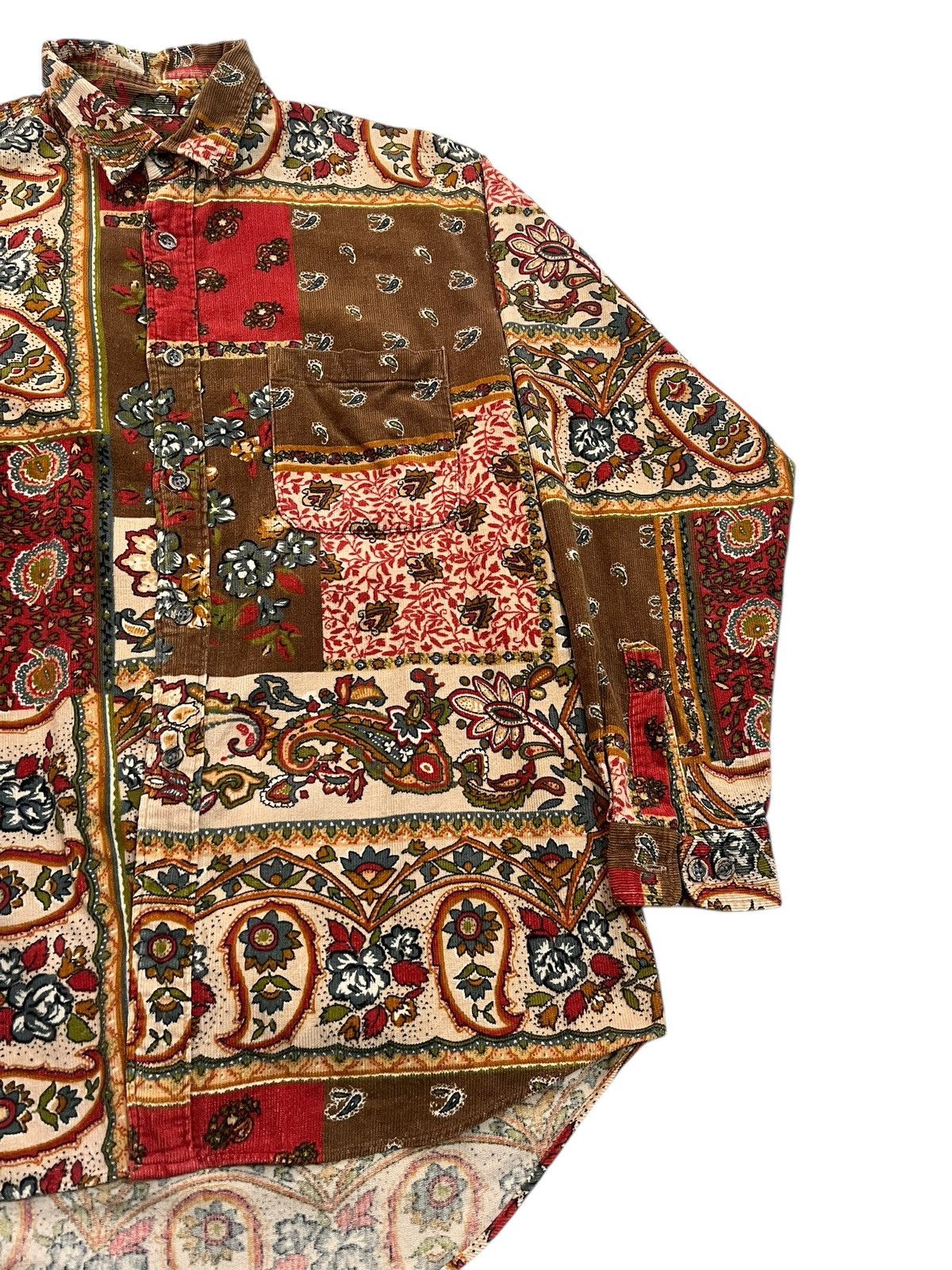Japanese Brand × Native Vintage Paisley All over print native style Size US L / EU 52-54 / 3 - 3 Thumbnail