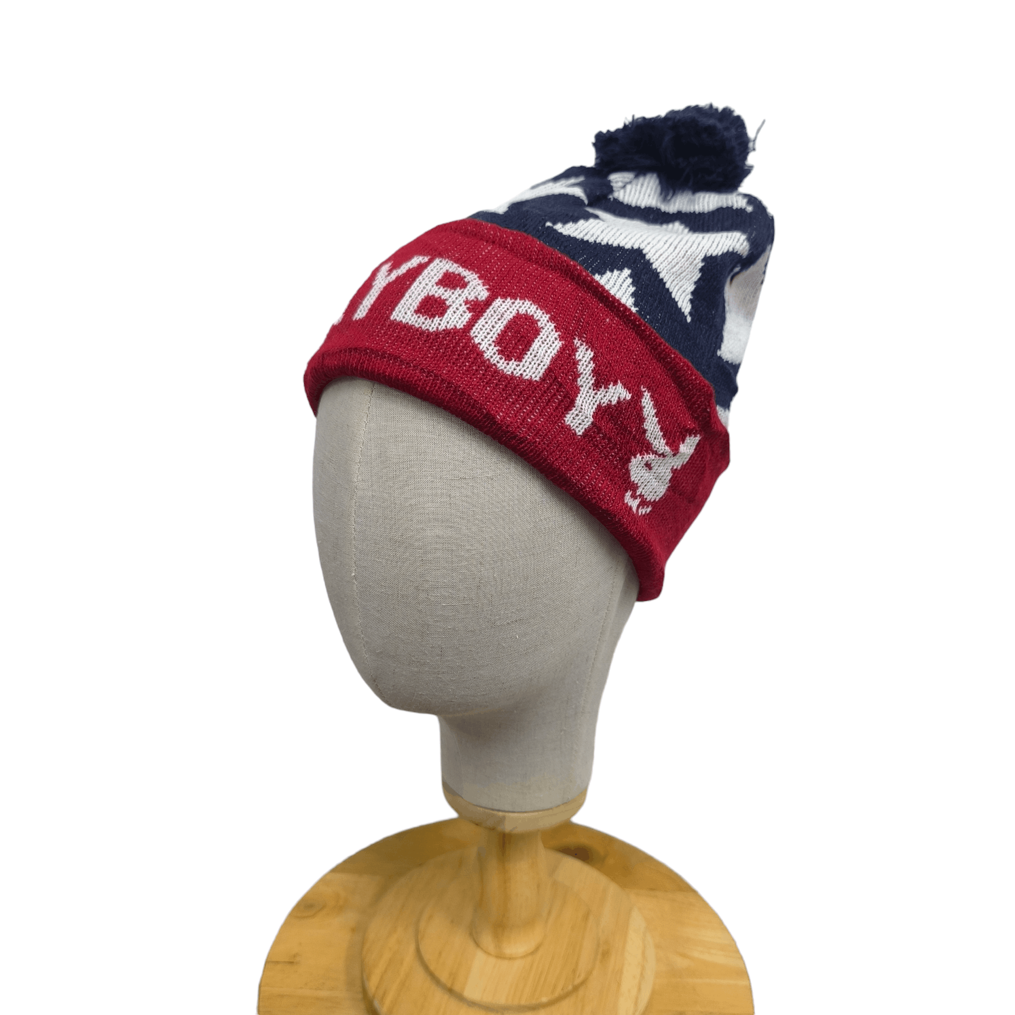 Playboy ✨Vintage playboy sport spellout beanie hat Size ONE SIZE - 1 Thumbnail