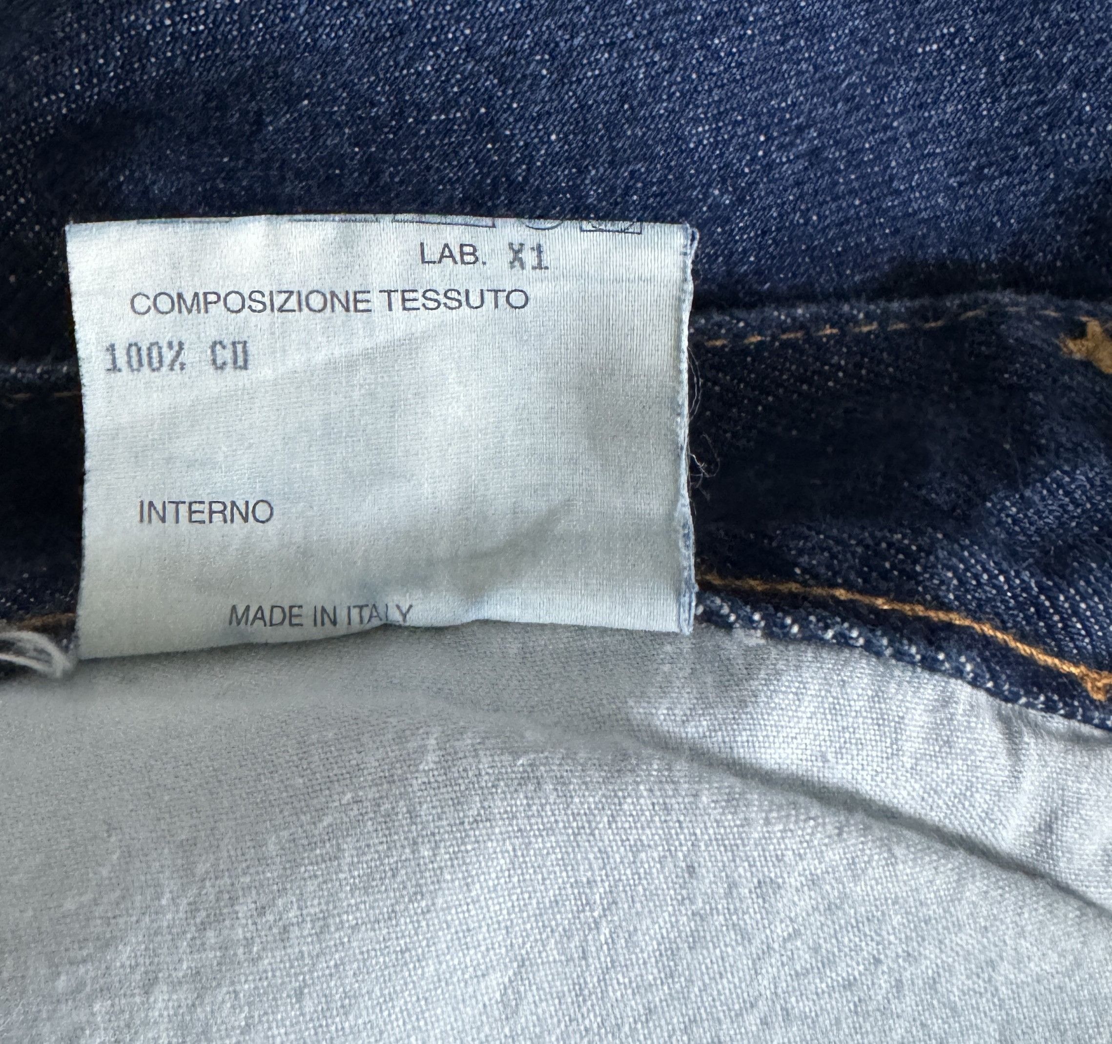 Fendi Fendi Roma FF Denim Stretch Pants Jeans Navy Blue Logo IT 41 Size 27" / US 4 / IT 40 - 8 Thumbnail