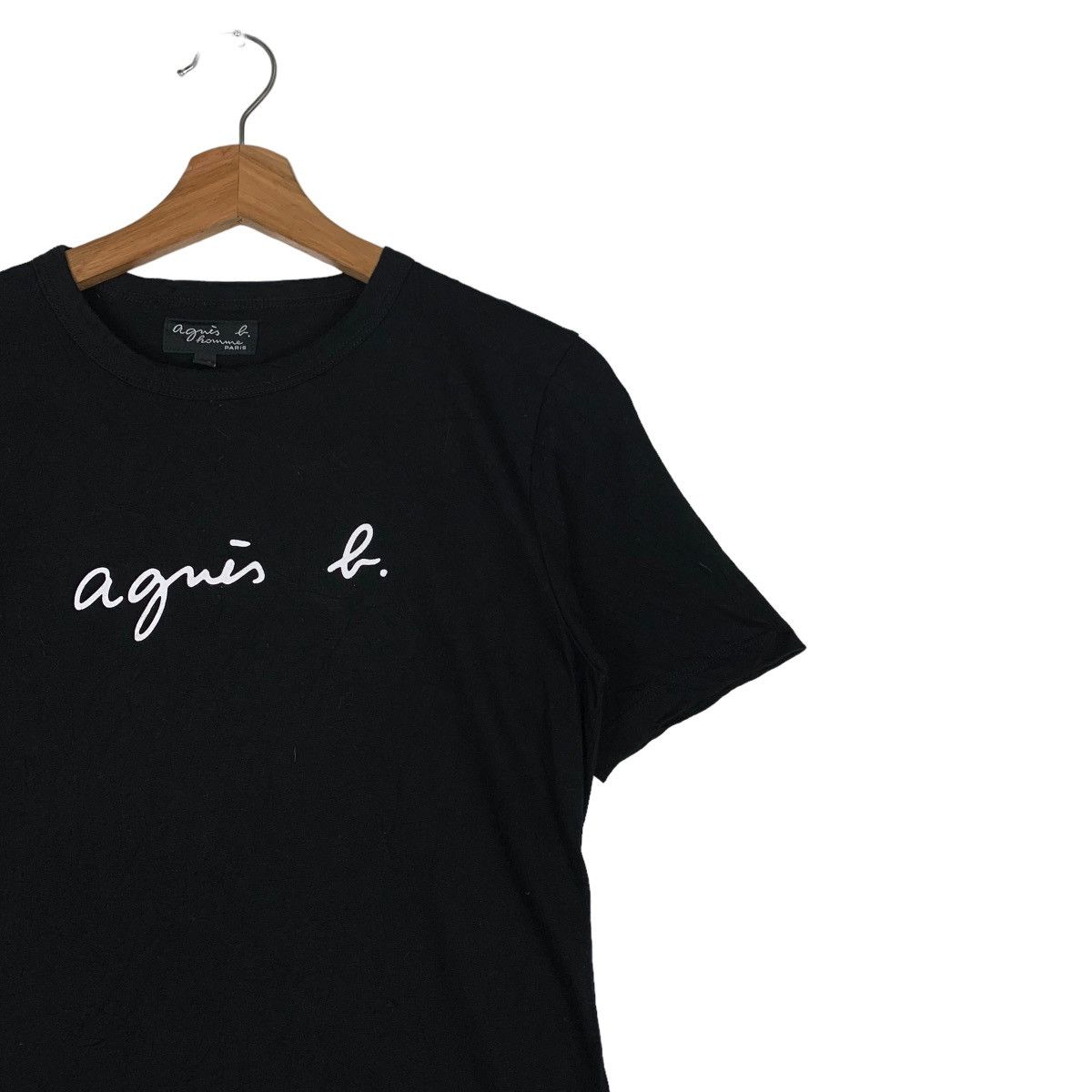 agnes b. AGNES B HOMME PARIS BIG LOGO TEES #0273-C12 Size US S / EU 44-46 / 1 - 6 Thumbnail