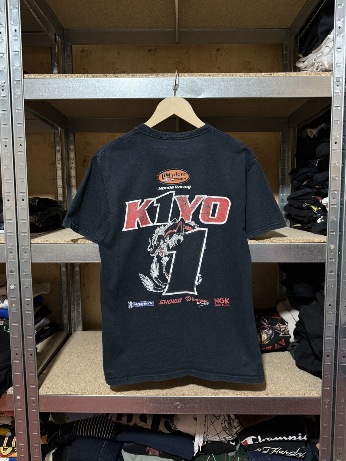 Honda Honda Racing K1YO HM Planet Hitachi Racing Moto T-Shirt Size US S / EU 44-46 / 1 - 2 Thumbnail
