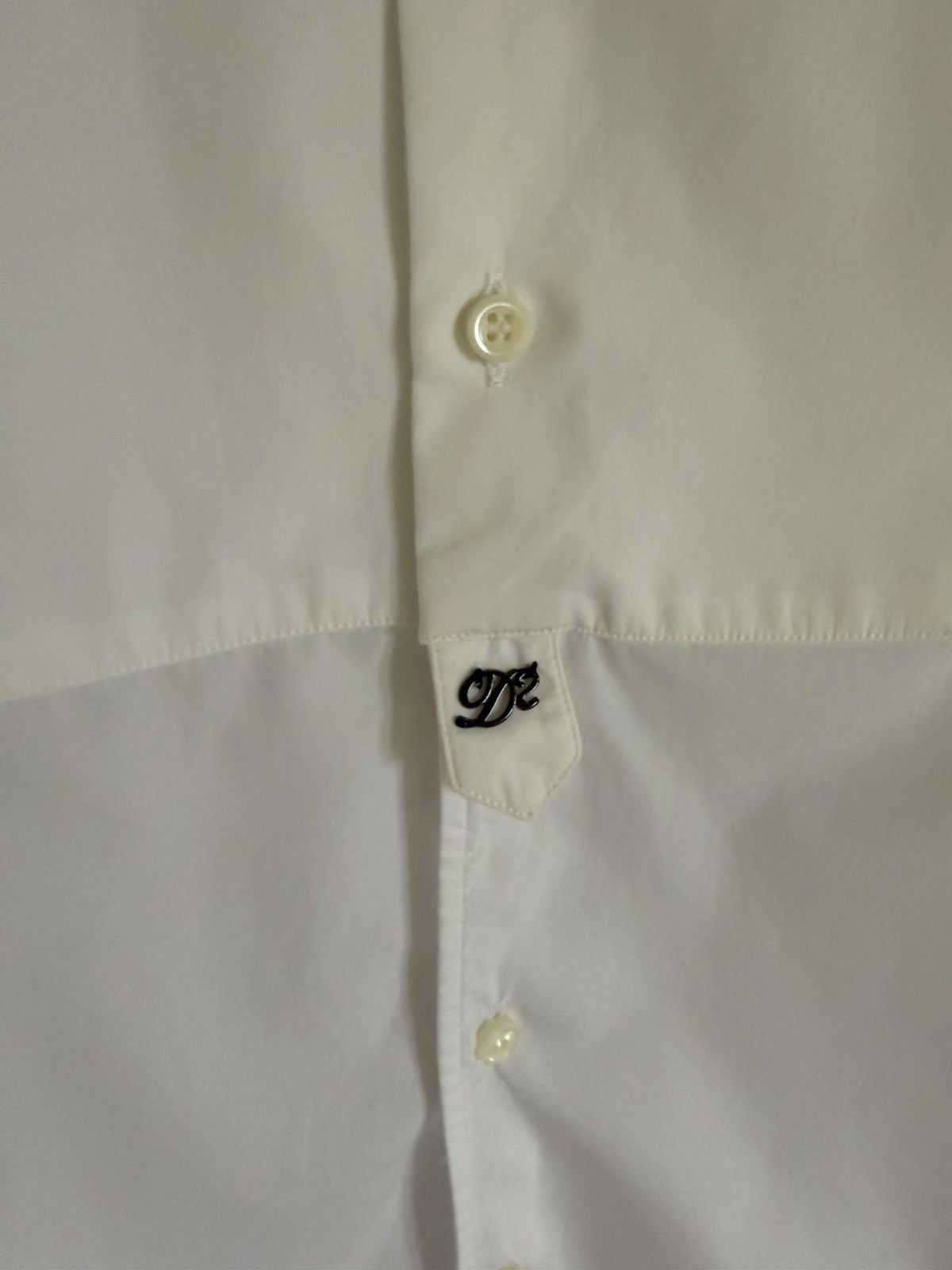 Dsquared2 FW13 Dsquared logo dinner dress shirt big collar rare 48 Size US M / EU 48-50 / 2 - 2 Thumbnail