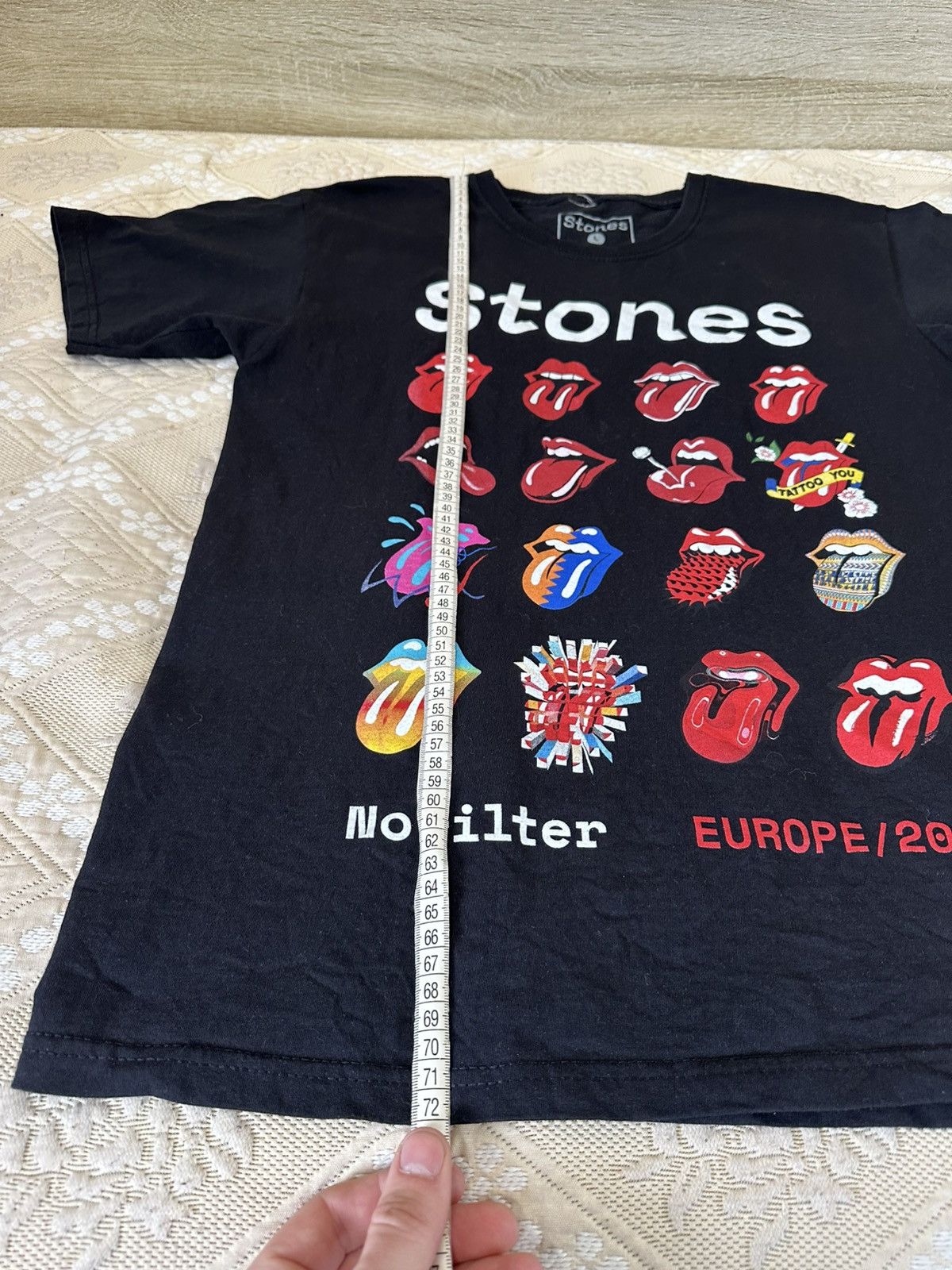 Band Tees 🔥 The Rolling Stones No Filter Rock Band Tour T Shirt Size US L / EU 52-54 / 3 - 8 Thumbnail