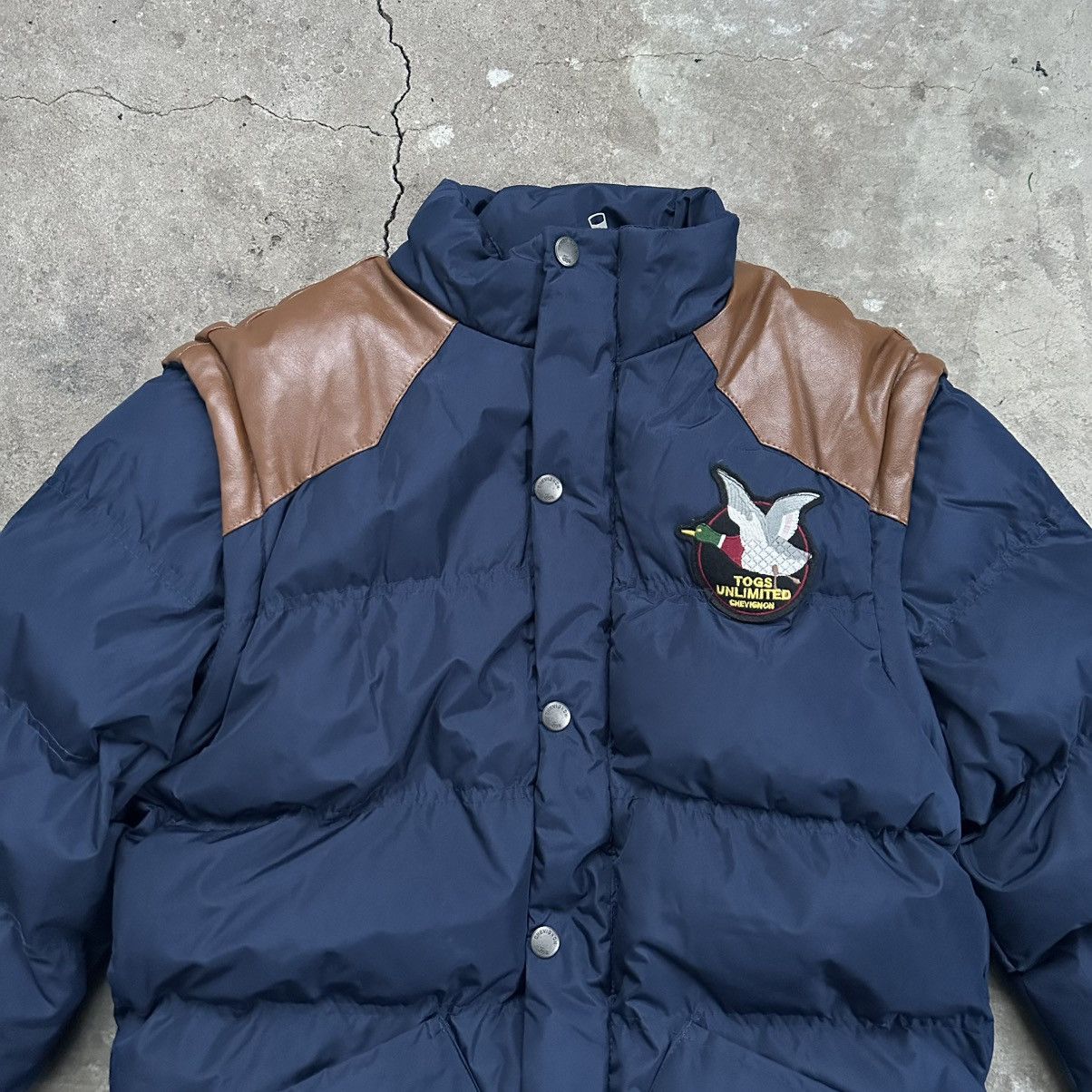 Chevignon Chevignon jacket/vest vintage puffer 2 in 1 Togs Size US S / EU 44-46 / 1 - 3 Thumbnail