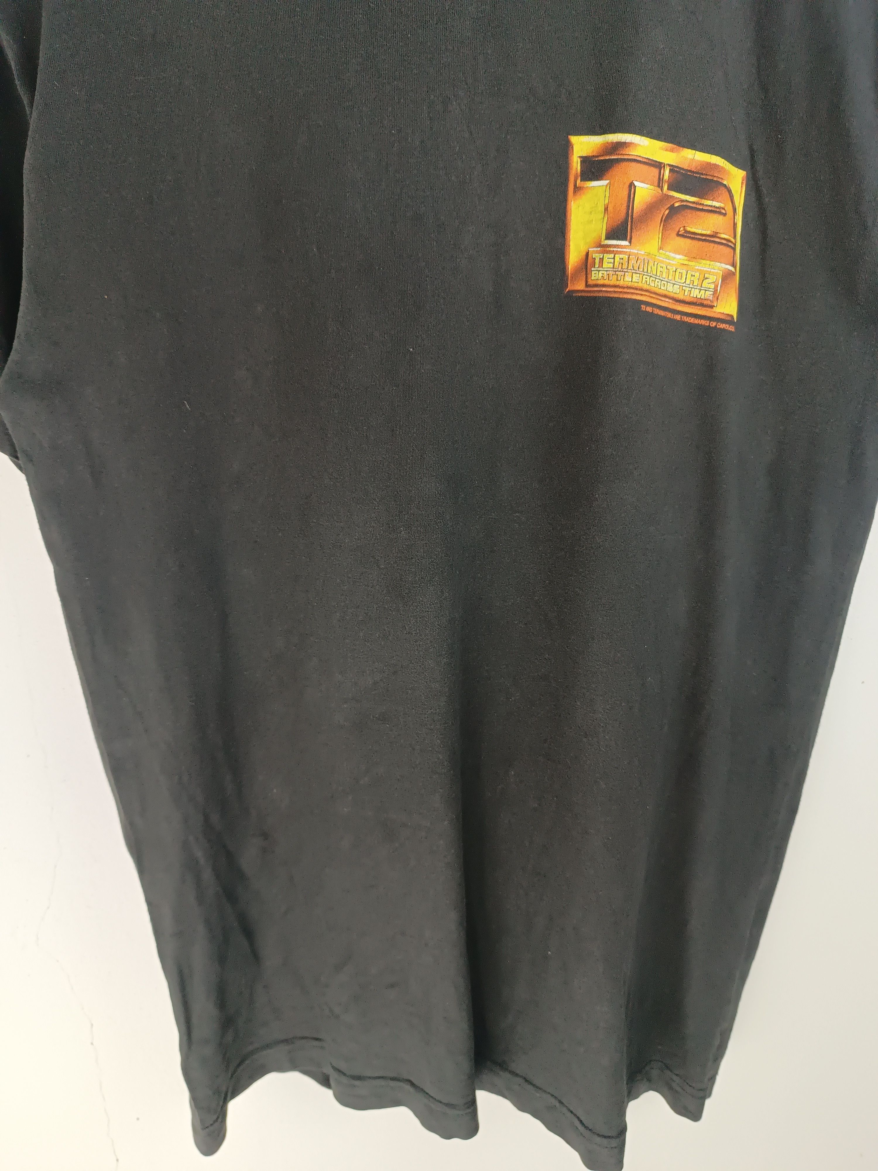 Vintage VINTAGE 90'S TERMINATOR 2 BATTLE ACROSS TIME FADED VERY RARE Size US M / EU 48-50 / 2 - 6 Thumbnail