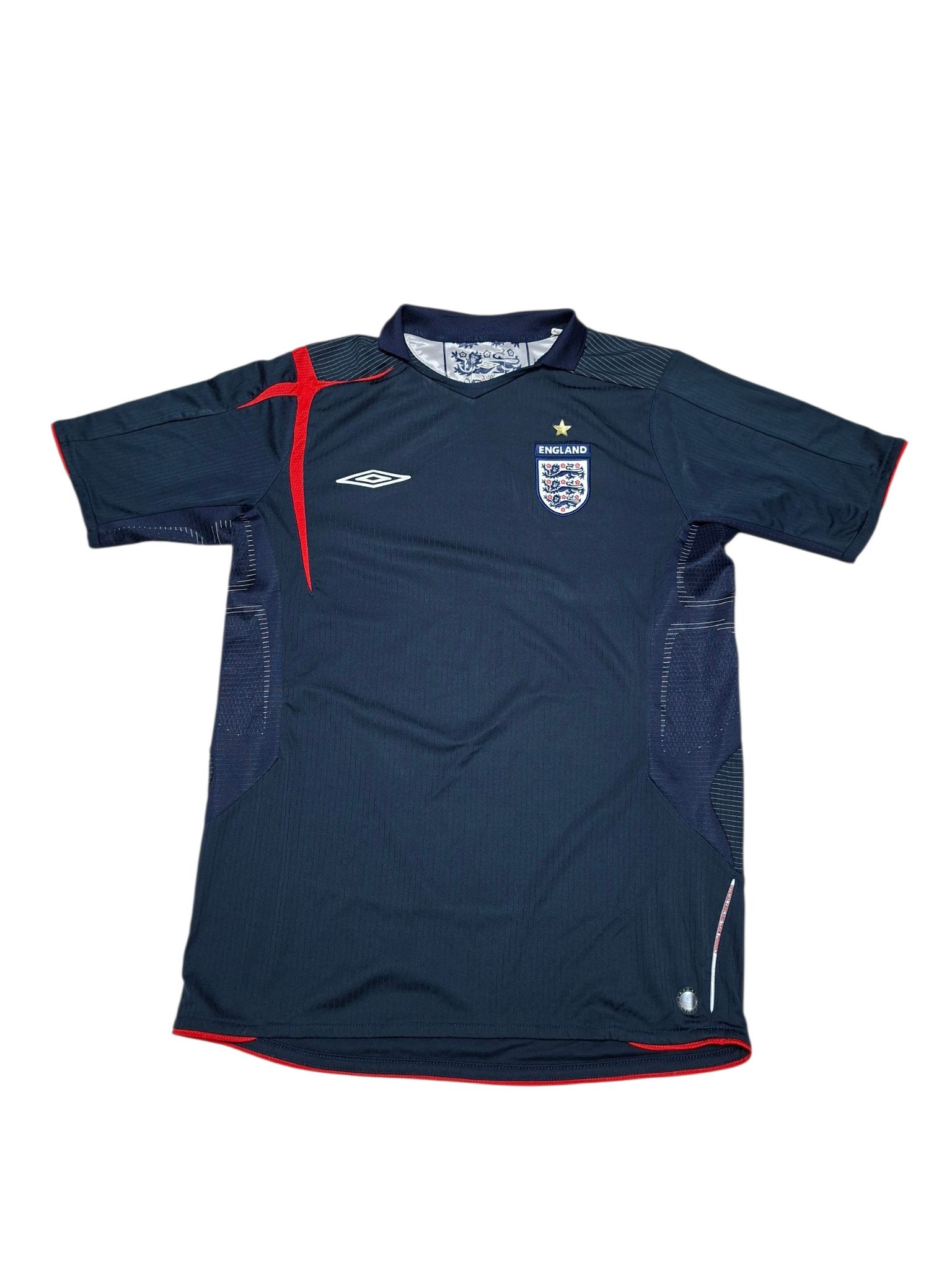 Umbro ENGLAND UMBRO VINTAGE 2004 SOCCER JERSEY Size US M / EU 48-50 / 2 - 1 Thumbnail