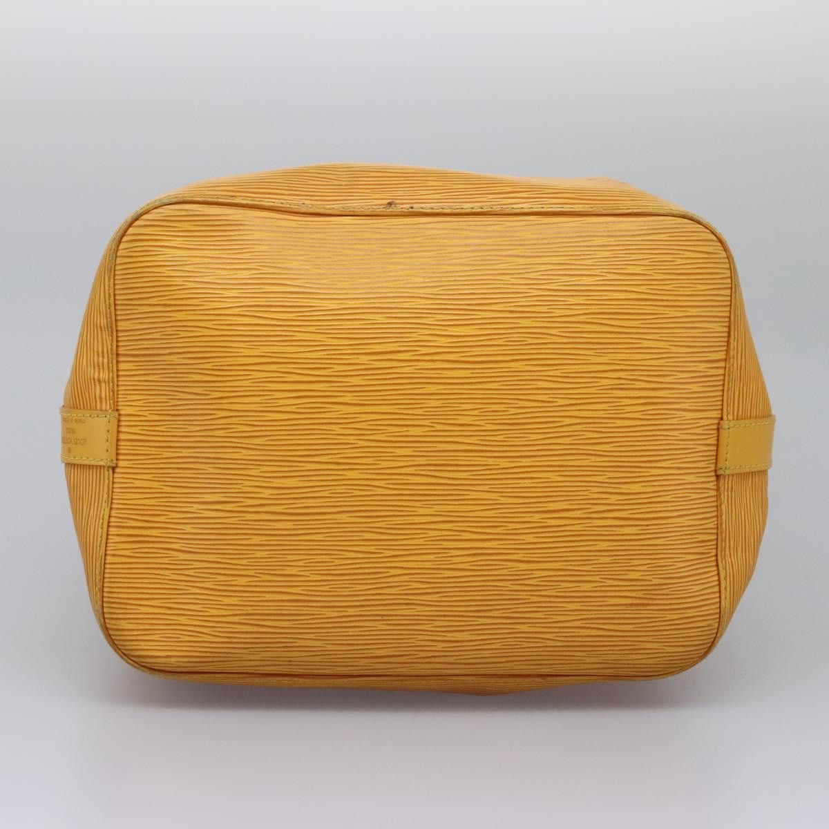 Louis Vuitton LOUIS VUITTON Epi Petit Noe Shoulder Bag Yellow M44109 Size ONE SIZE - 5 Thumbnail