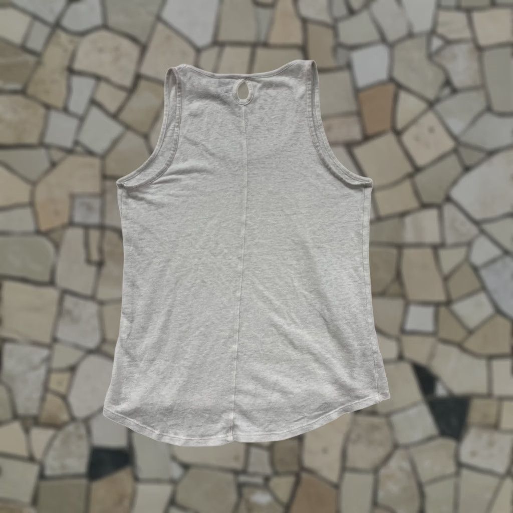 Patagonia VINTAGE Women's Patagonia Mount Airy Scoop TankTop Tank Womens Medium White Jersey 6006 Size M / US 6-8 / IT 42-44 - 1 Thumbnail