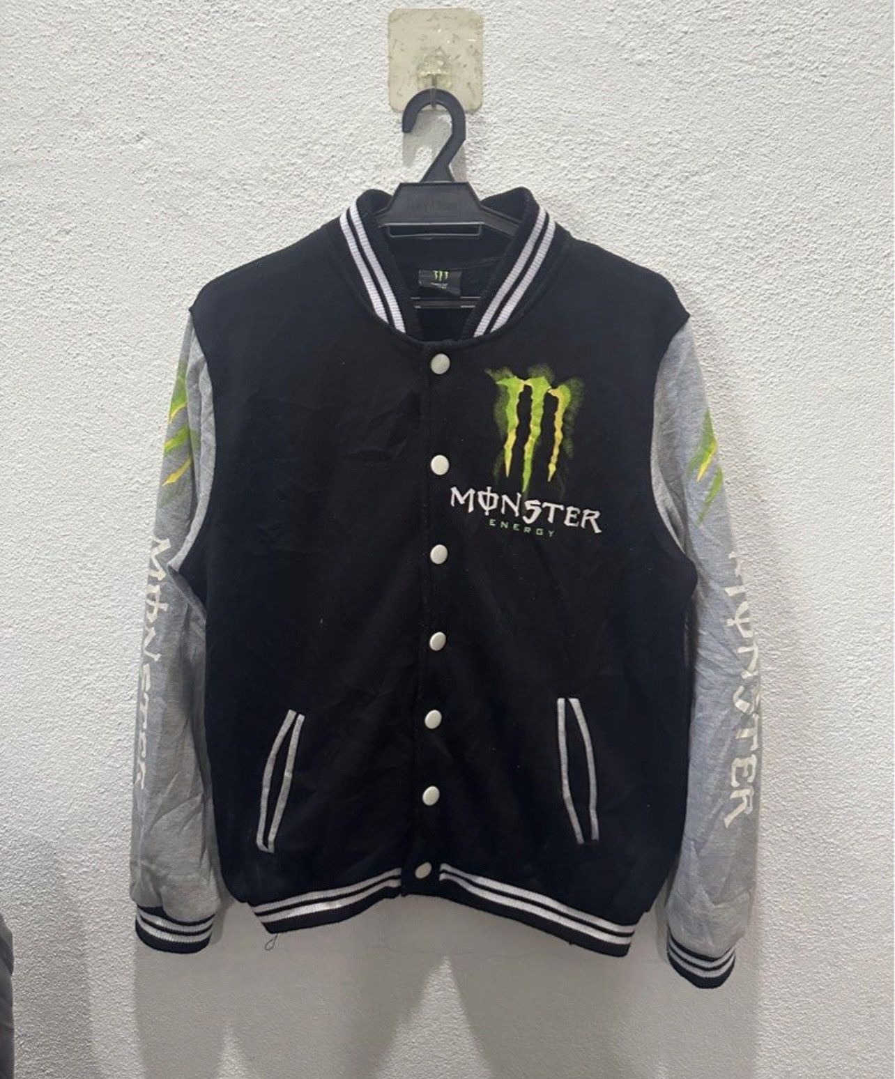 Japanese Brand Monster Energy Varsity Jacket Size US XL / EU 56 / 4 - 1 Thumbnail