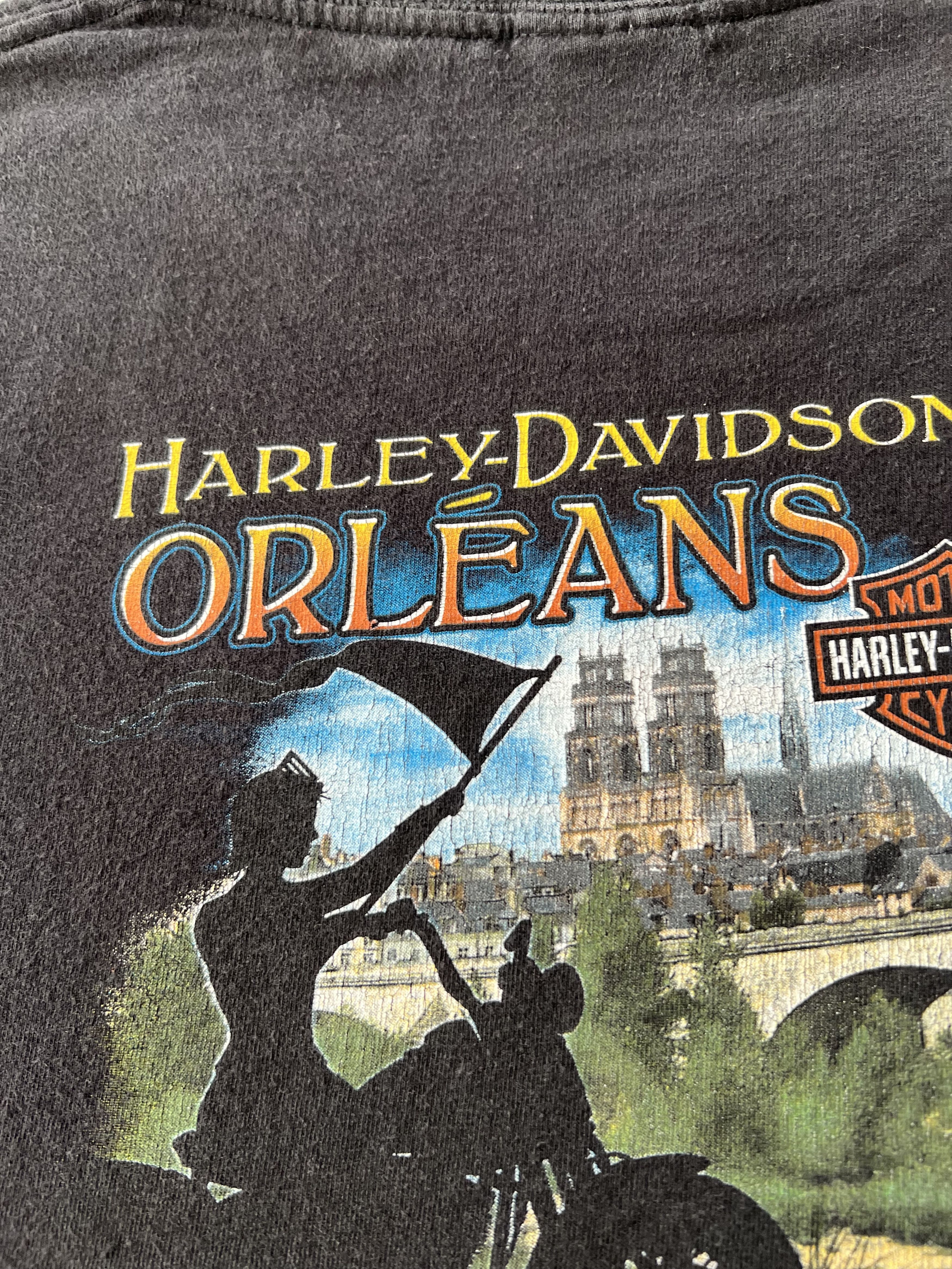 Harley Davidson Vintage 2011 Harley Davidson Sexy Girl Flame Fire T-shirt Size US XL / EU 56 / 4 - 13 Thumbnail