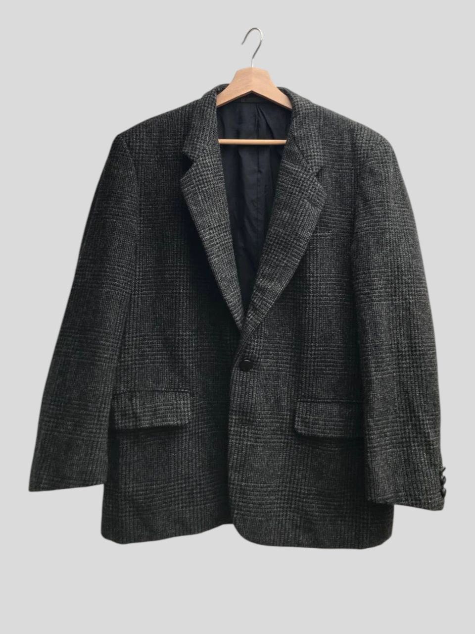 Comme des Garcons AW88 Comme des Garcons Homme Tweed Plaid Wool Coat Size US S / EU 44-46 / 1 - 2 Thumbnail