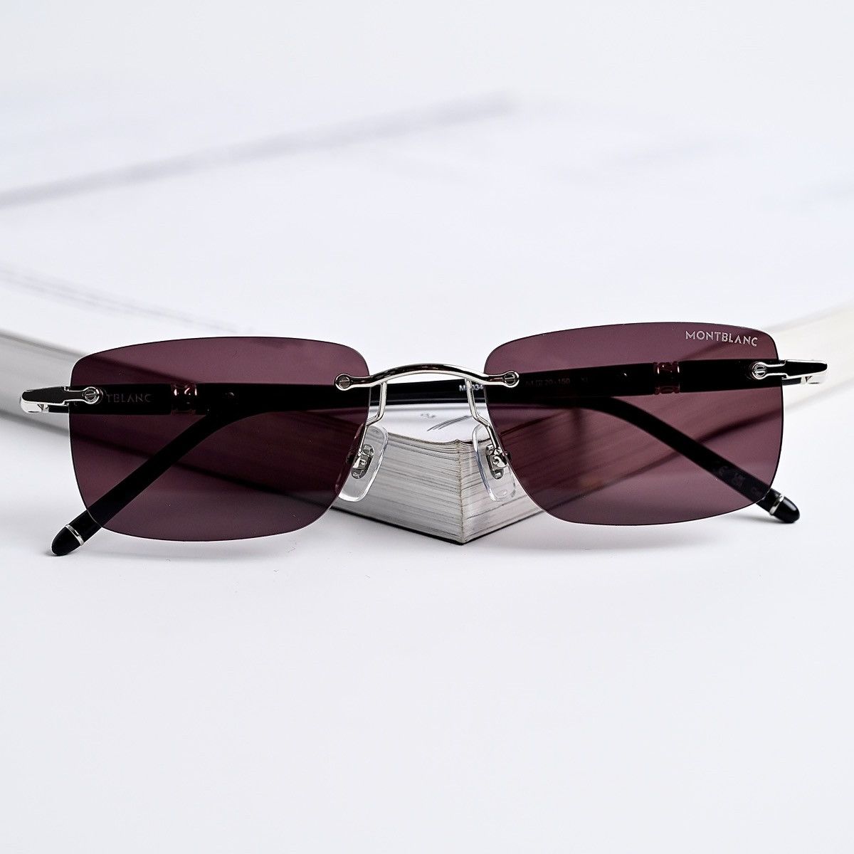 Montblanc MONTBLANC MB0344S SUNGLASSES Size ONE SIZE - 10 Thumbnail