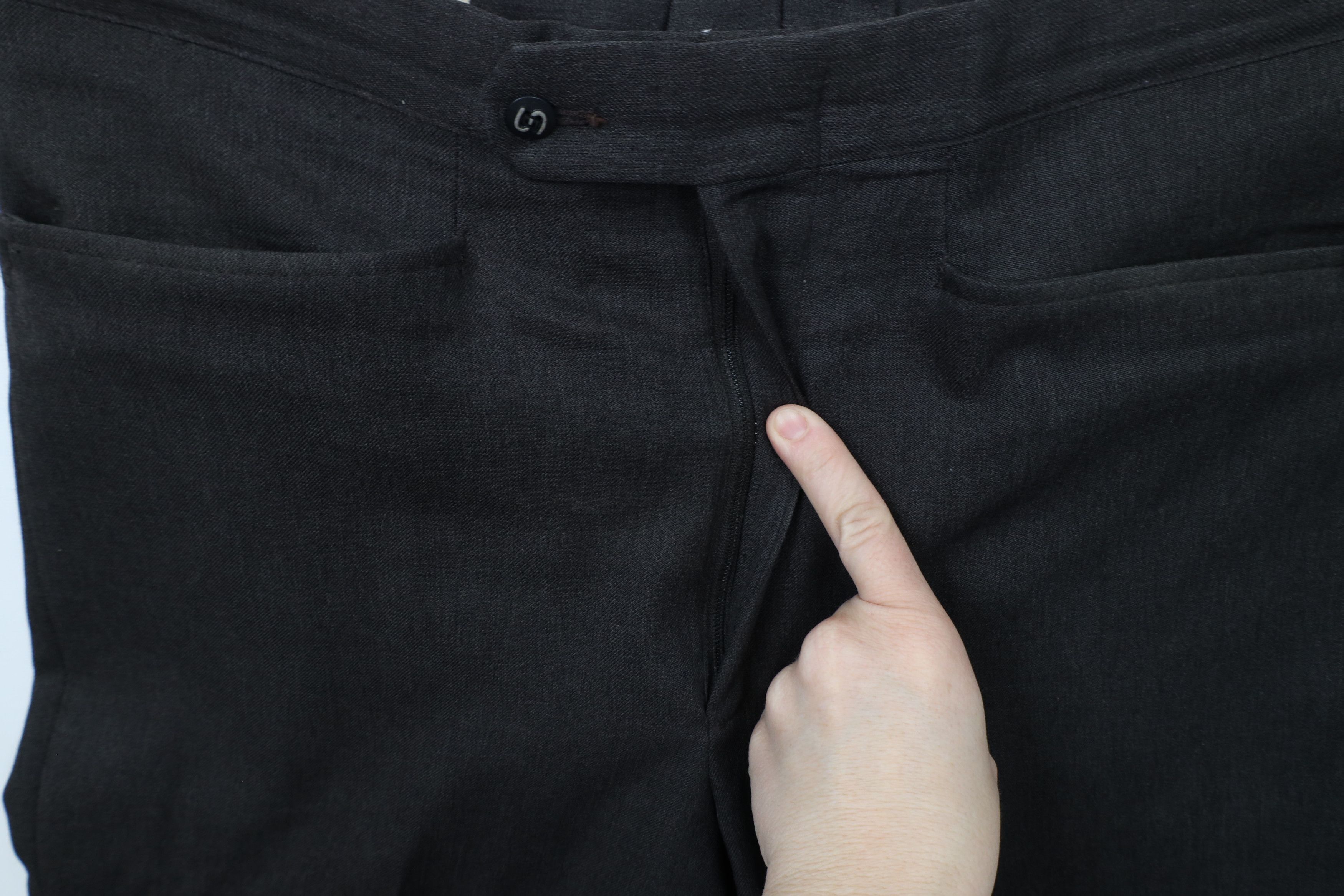 Vintage Vintage 70s Streetwear Wide Leg Chino Pants Brown USA Size US 34 / EU 50 - 5 Thumbnail