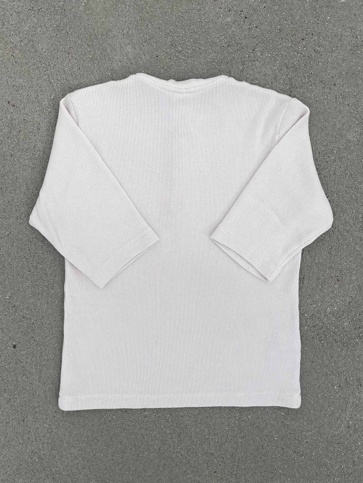 Chrome Hearts Chrome Hearts Logo Embroidered Waffle Henley Half-Sleeve Size US S / EU 44-46 / 1 - 2 Thumbnail