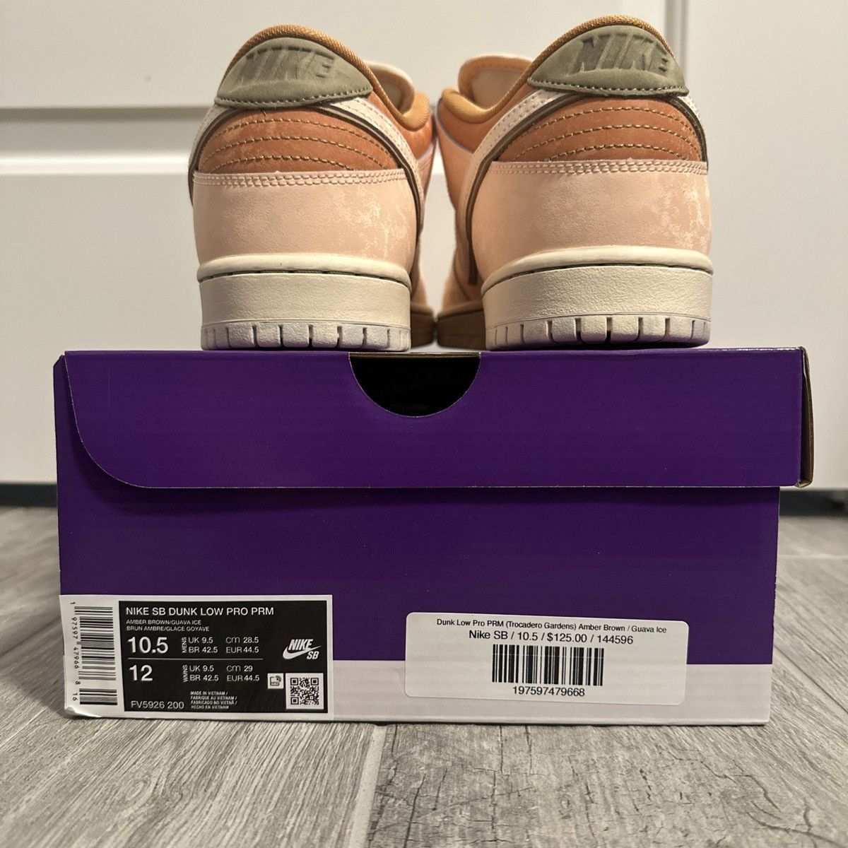 Nike Nike SB Dunk Low Trocadero Gardens Size US 10.5 / EU 43-44 - 7 Thumbnail