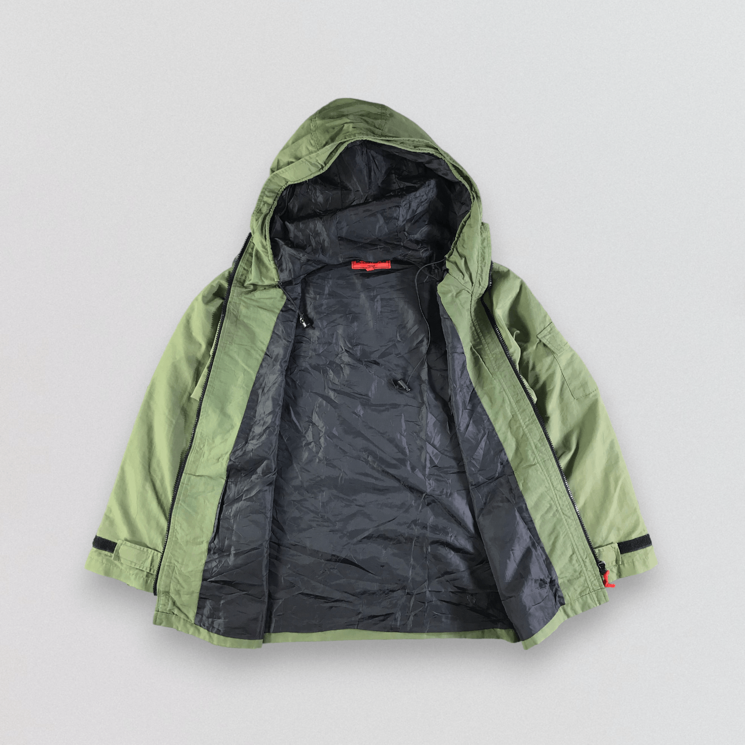 Japanese Brand Japanese Brand Hooded Windbreaker Jacket Size US M / EU 48-50 / 2 - 2 Thumbnail