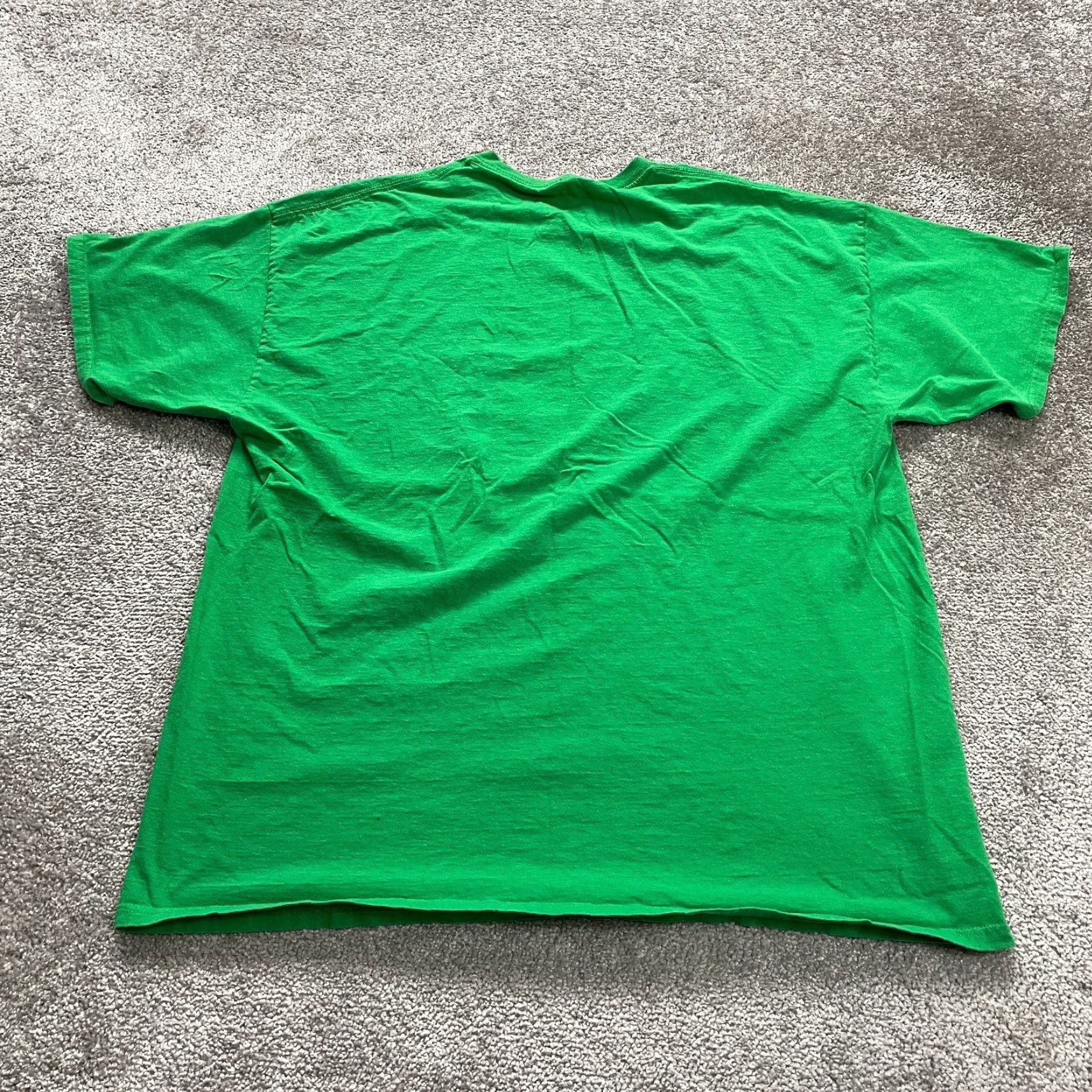 Fruit Of The Loom Fruit Of The Loom Unisex T-Shirt 2XL Green Christmas Holiday Heavy Cotton Tee Size US XXL / EU 58 / 5 - 2 Thumbnail