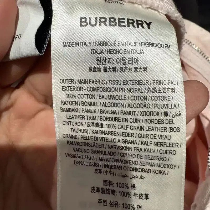 Burberry Burberry Pink Cotton Women's Jeans. Size 28" / US 6 / IT 42 - 5 Thumbnail